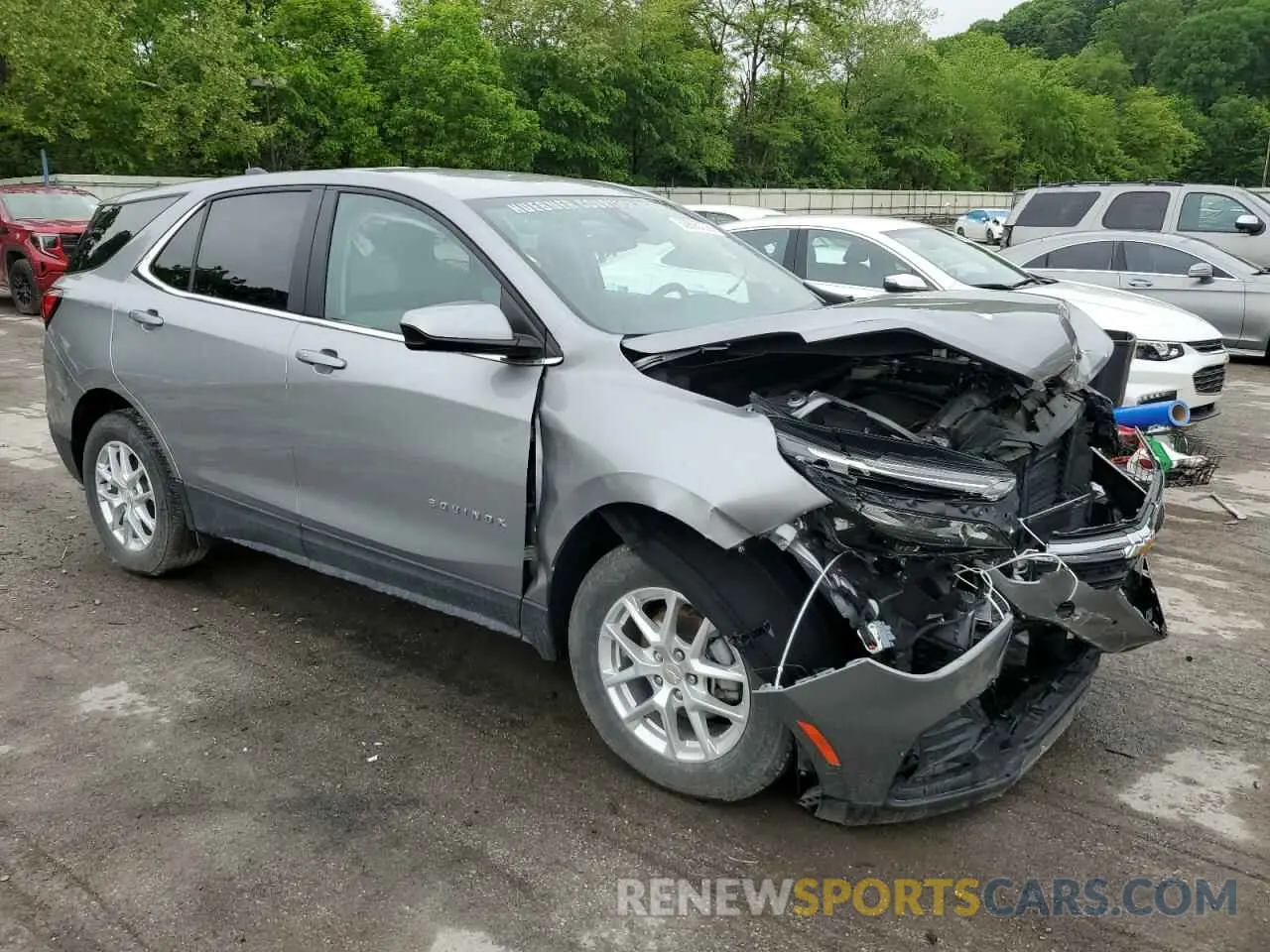 4 Photograph of a damaged car 3GNAXUEG5RL159133 CHEVROLET EQUINOX 2024
