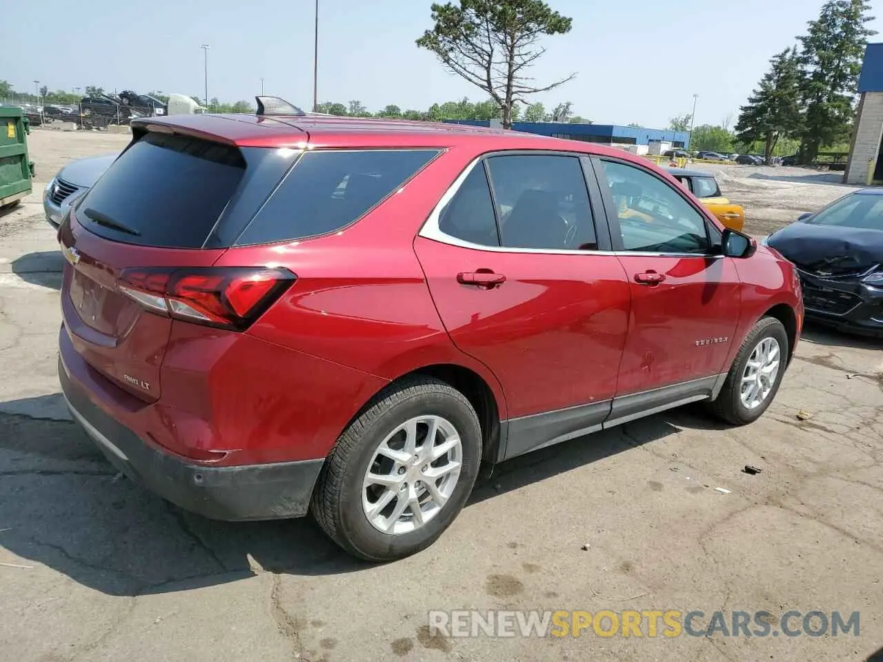 3 Photograph of a damaged car 3GNAXUEG5RL252623 CHEVROLET EQUINOX 2024