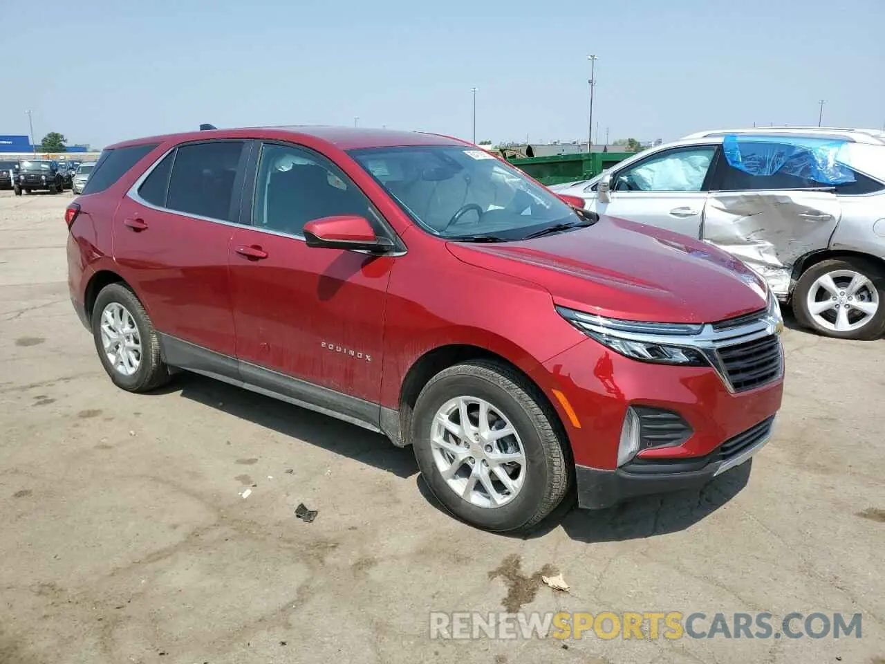 4 Photograph of a damaged car 3GNAXUEG5RL252623 CHEVROLET EQUINOX 2024