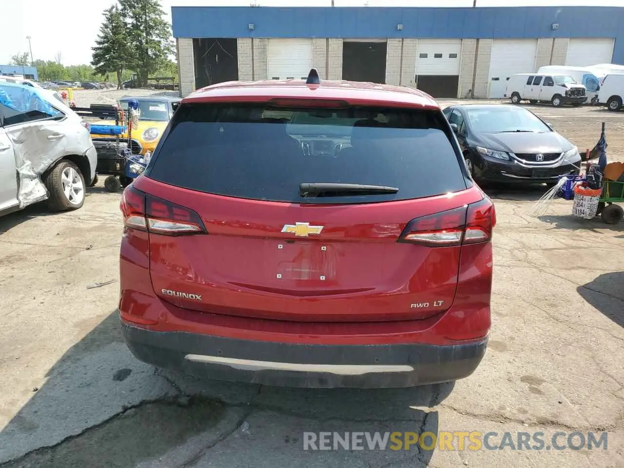 6 Photograph of a damaged car 3GNAXUEG5RL252623 CHEVROLET EQUINOX 2024