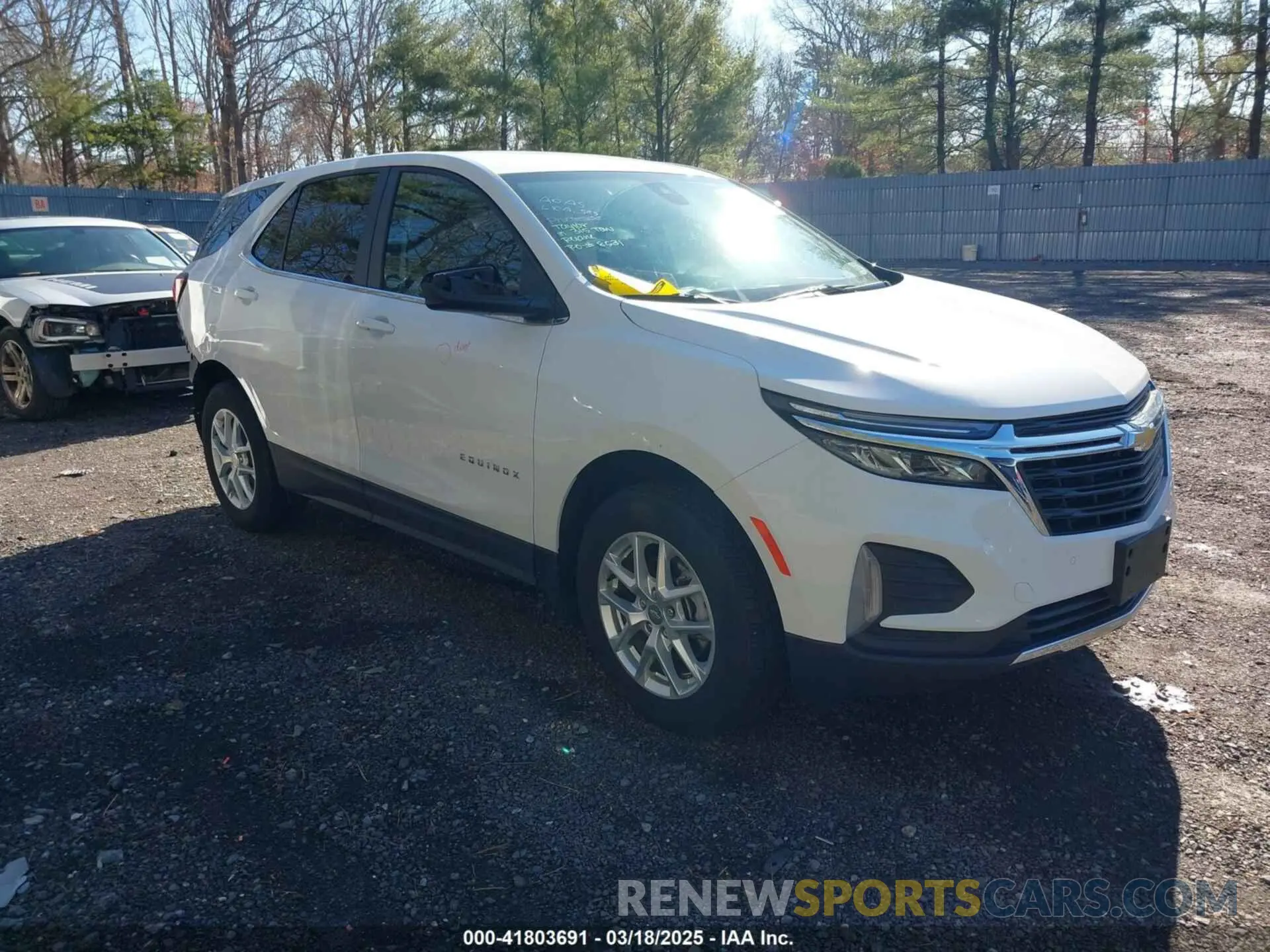 1 Photograph of a damaged car 3GNAXUEG5RL314862 CHEVROLET EQUINOX 2024
