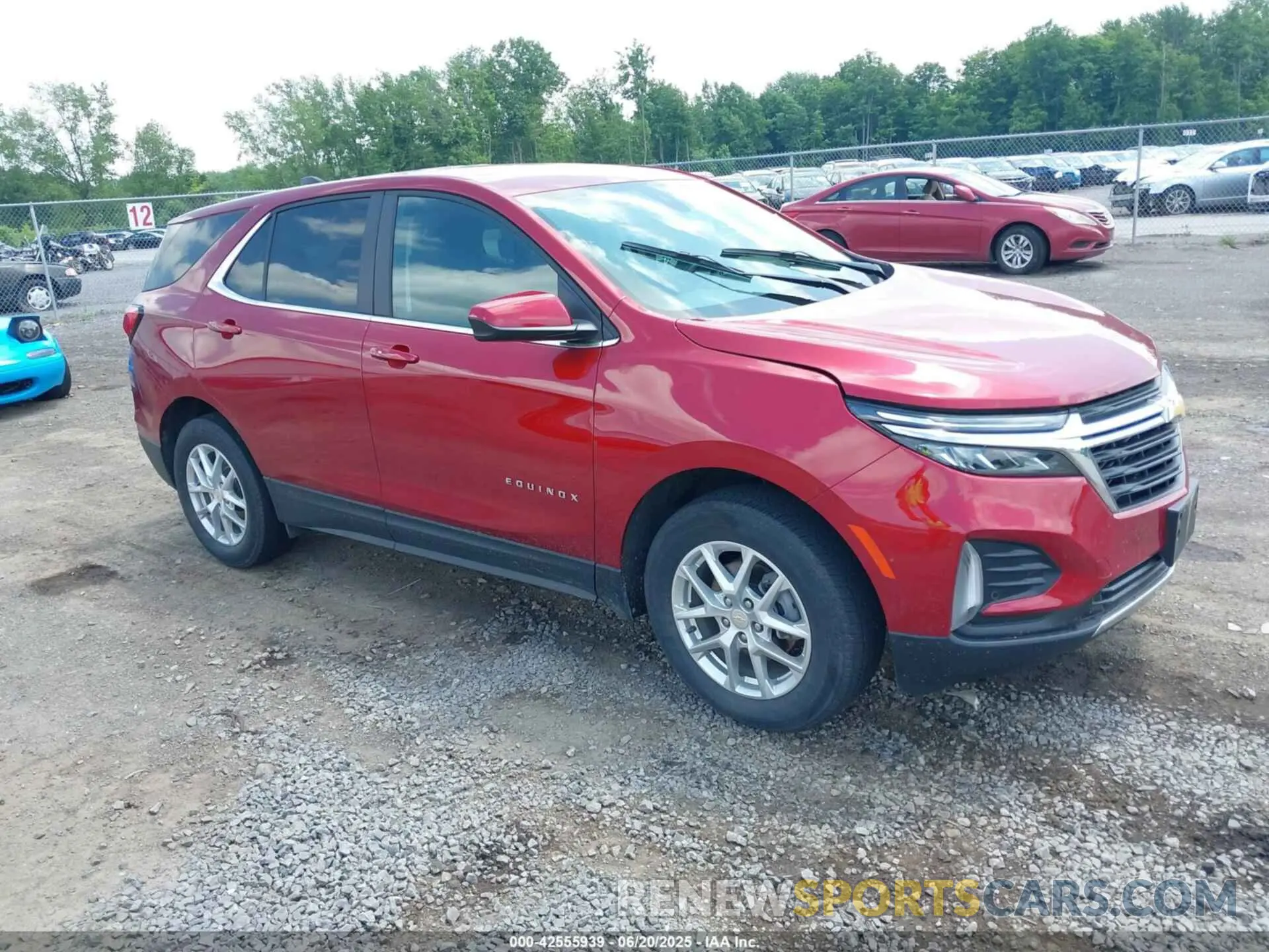 1 Photograph of a damaged car 3GNAXUEG5RS149644 CHEVROLET EQUINOX 2024
