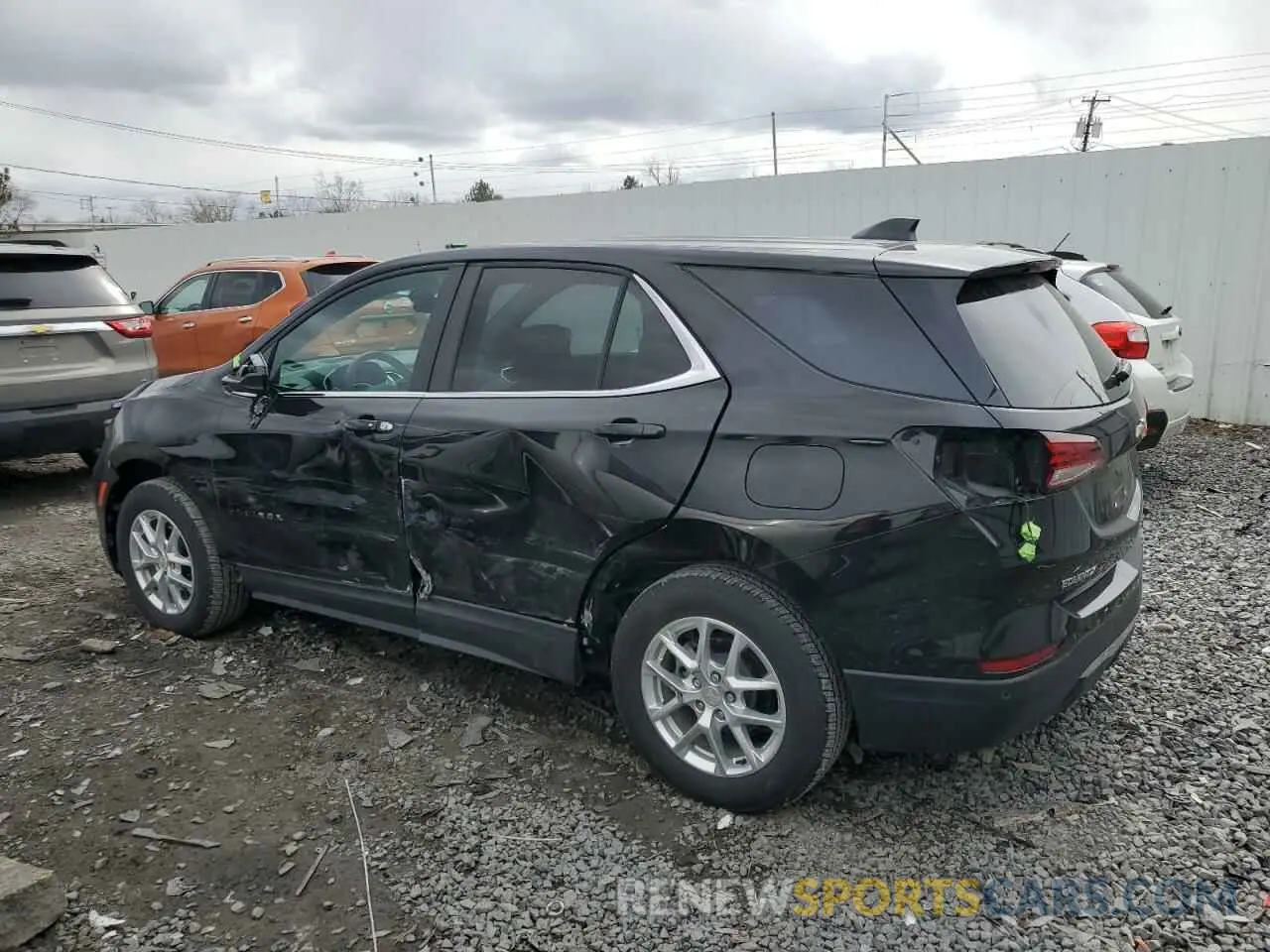 2 Photograph of a damaged car 3GNAXUEG6RL105033 CHEVROLET EQUINOX 2024
