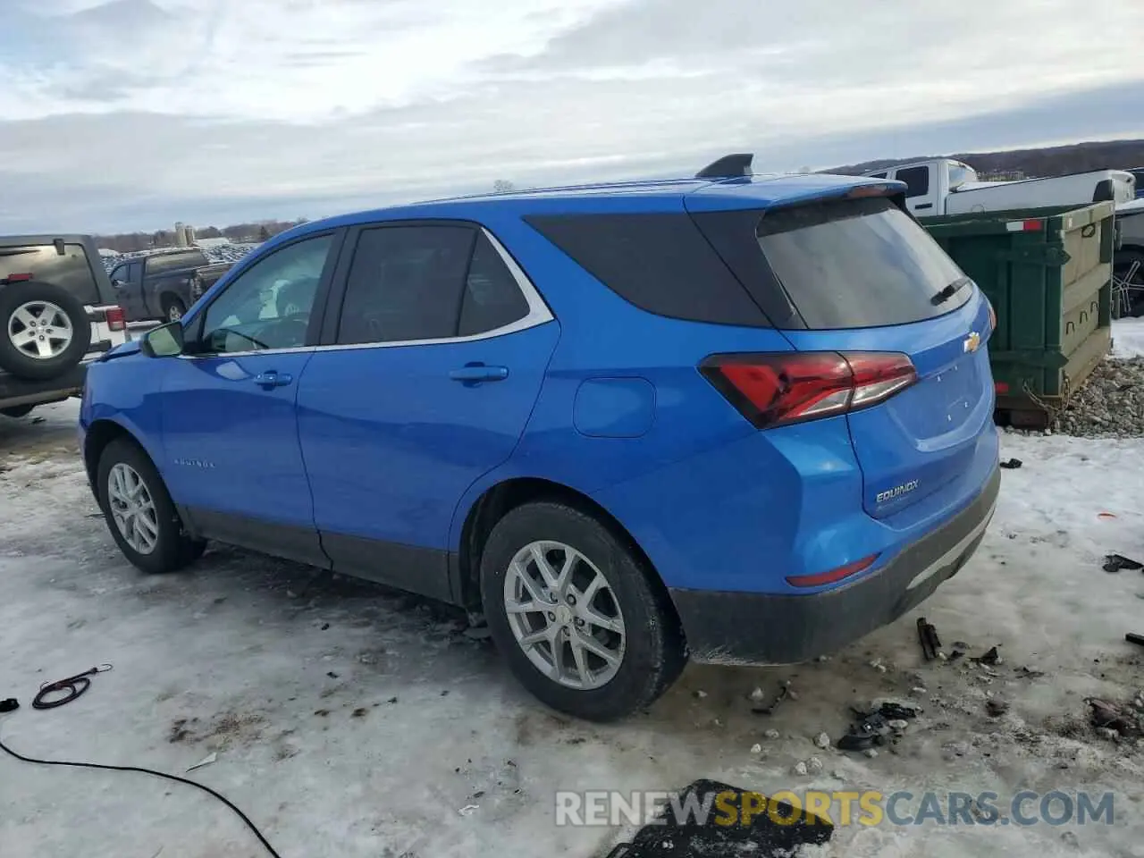 2 Photograph of a damaged car 3GNAXUEG6RL207464 CHEVROLET EQUINOX 2024