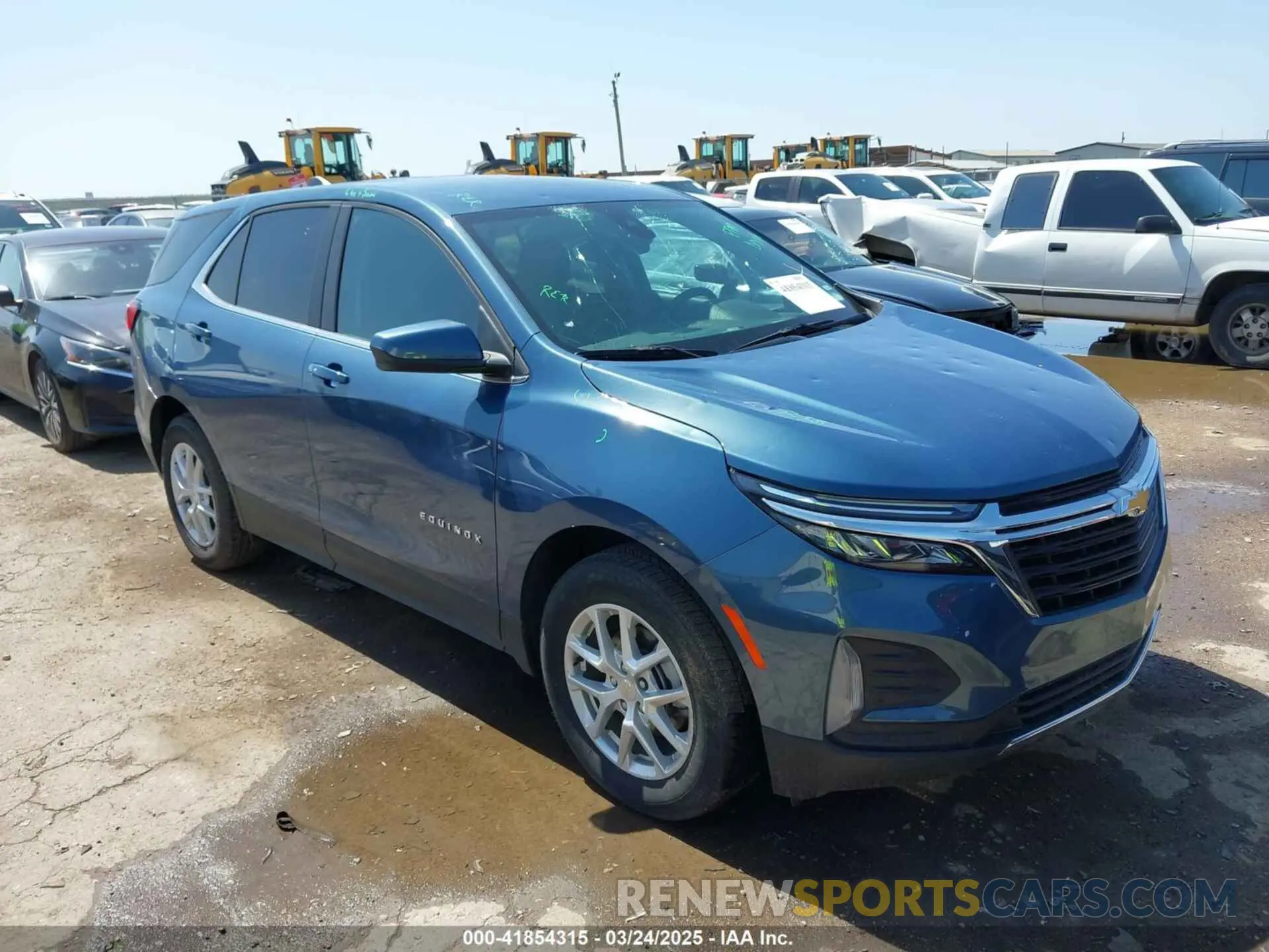 1 Photograph of a damaged car 3GNAXUEG6RL238262 CHEVROLET EQUINOX 2024