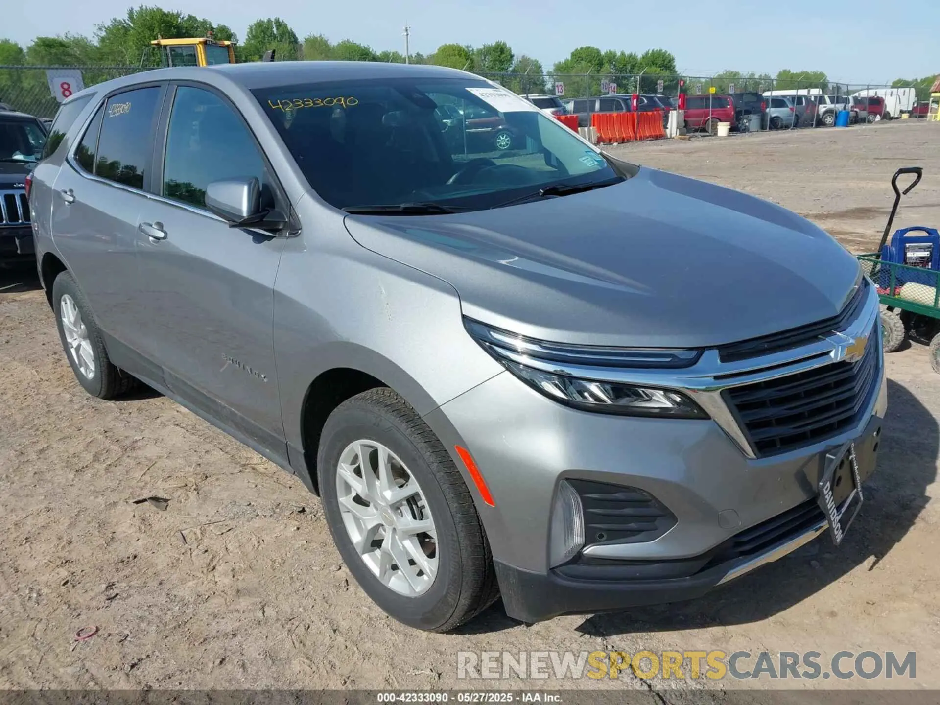 1 Photograph of a damaged car 3GNAXUEG6RL355260 CHEVROLET EQUINOX 2024