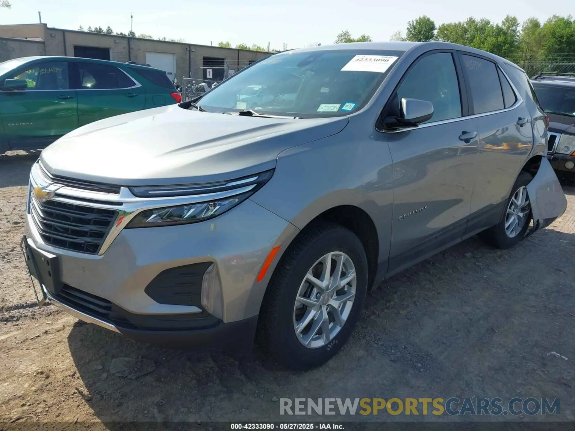 2 Photograph of a damaged car 3GNAXUEG6RL355260 CHEVROLET EQUINOX 2024