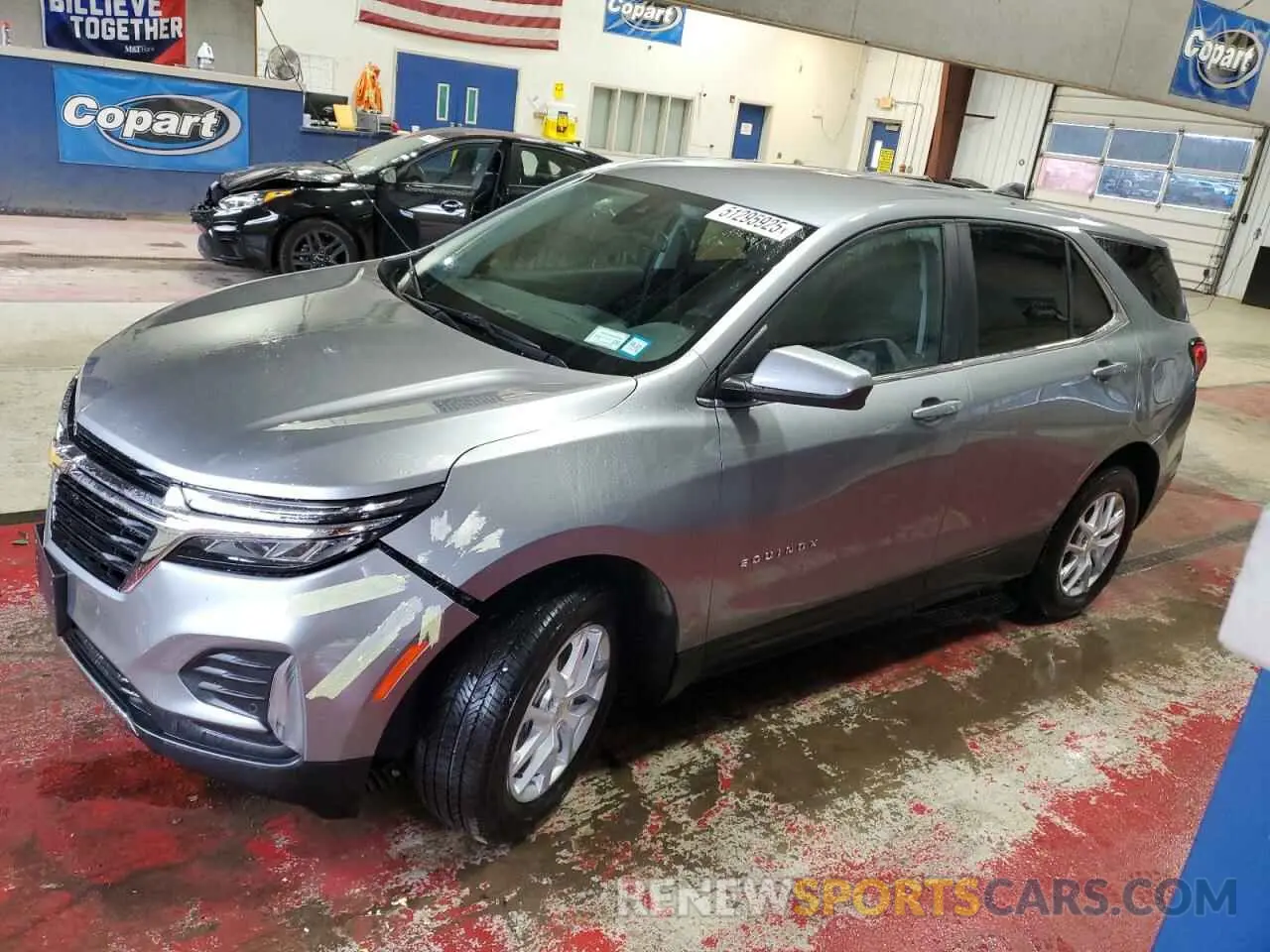 1 Photograph of a damaged car 3GNAXUEG6RS206238 CHEVROLET EQUINOX 2024