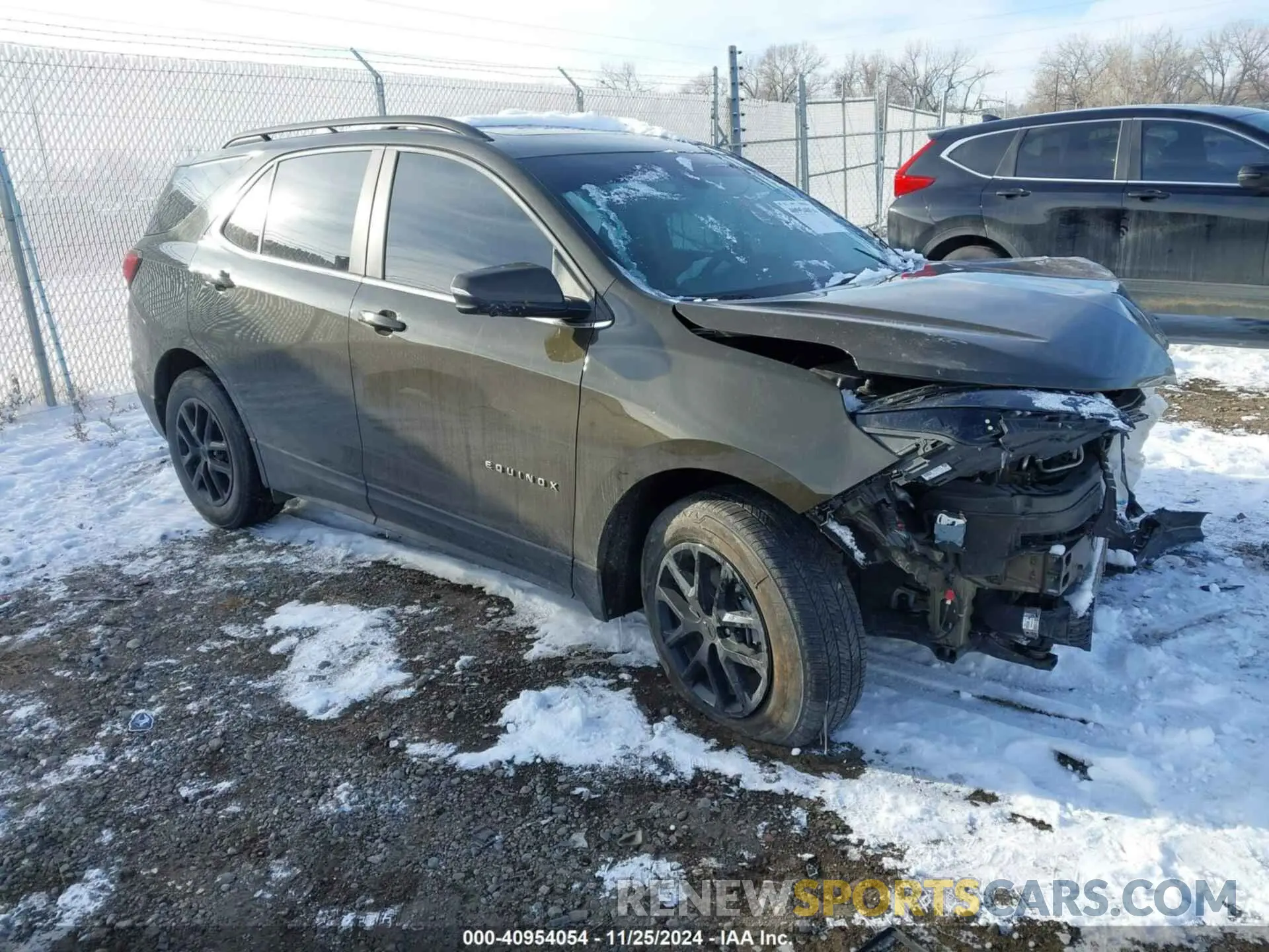 1 Photograph of a damaged car 3GNAXUEG7RL140079 CHEVROLET EQUINOX 2024