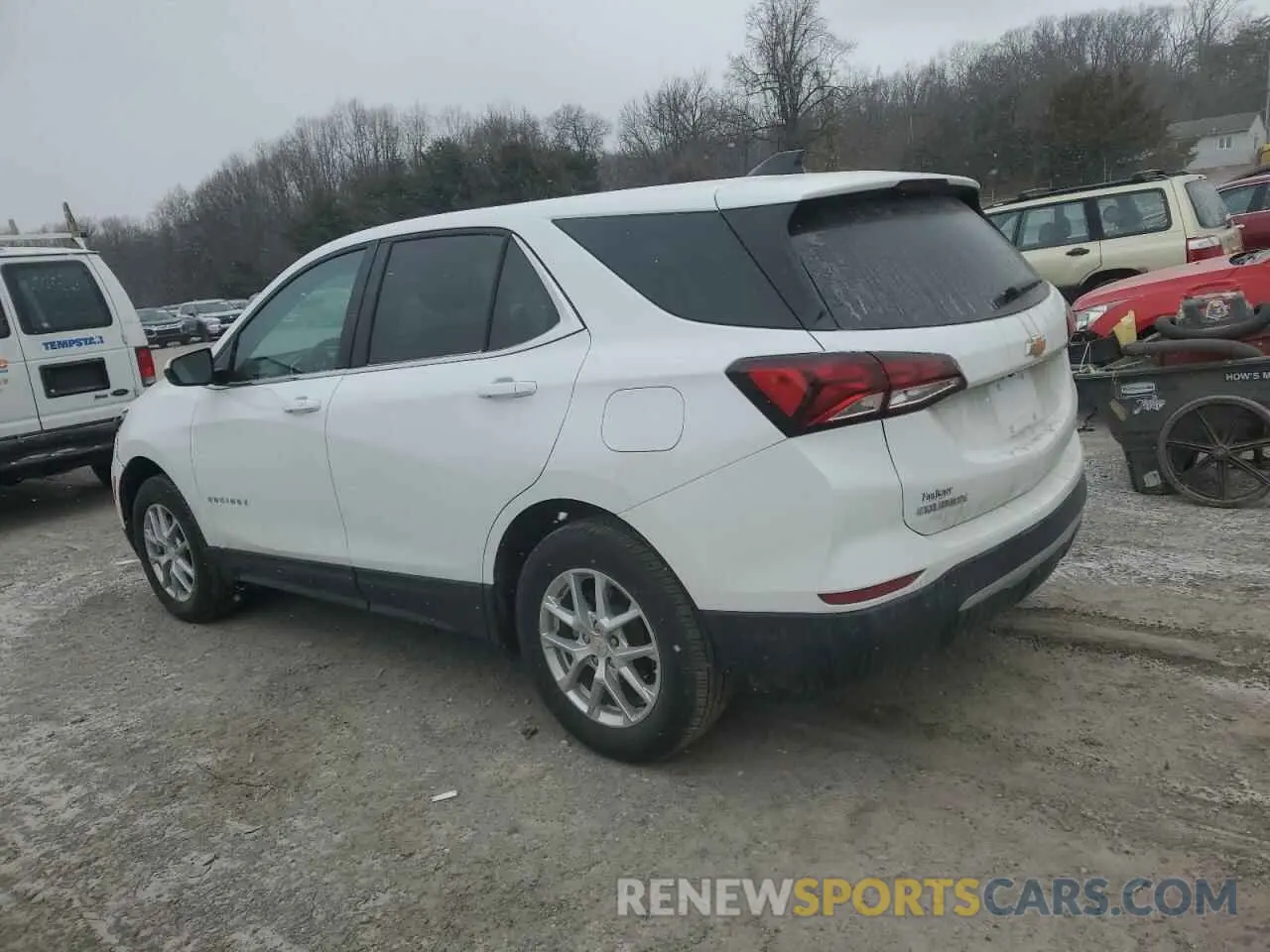 2 Photograph of a damaged car 3GNAXUEG7RL238903 CHEVROLET EQUINOX 2024
