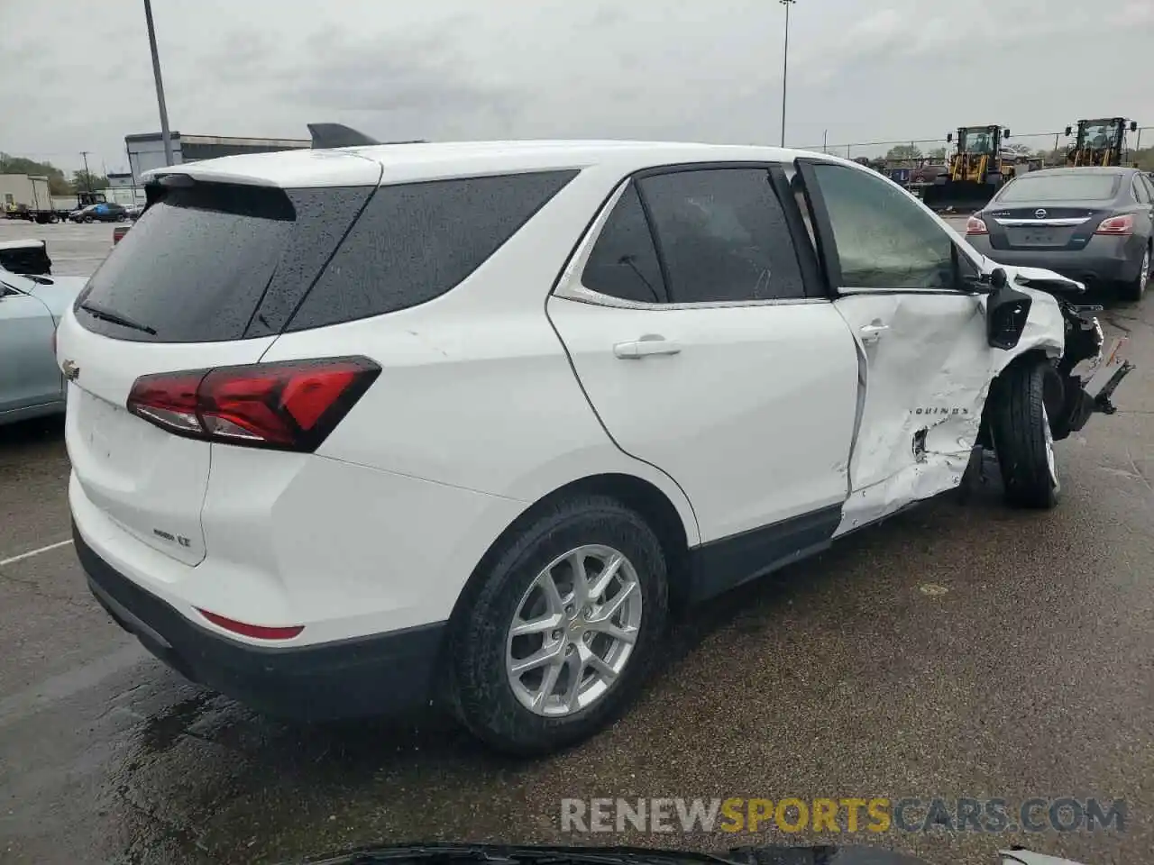 3 Photograph of a damaged car 3GNAXUEG7RL347992 CHEVROLET EQUINOX 2024