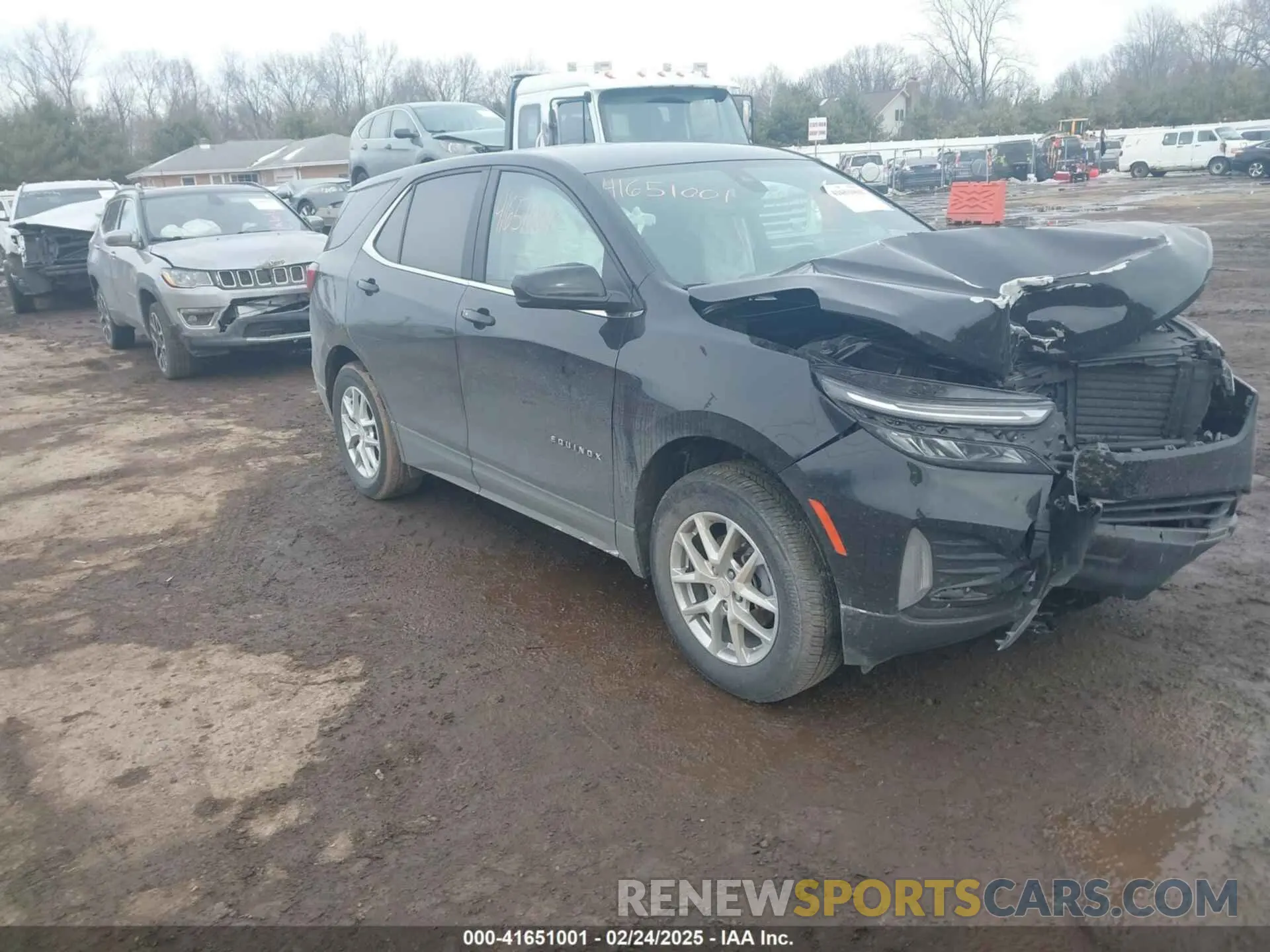 1 Photograph of a damaged car 3GNAXUEG8RL101890 CHEVROLET EQUINOX 2024