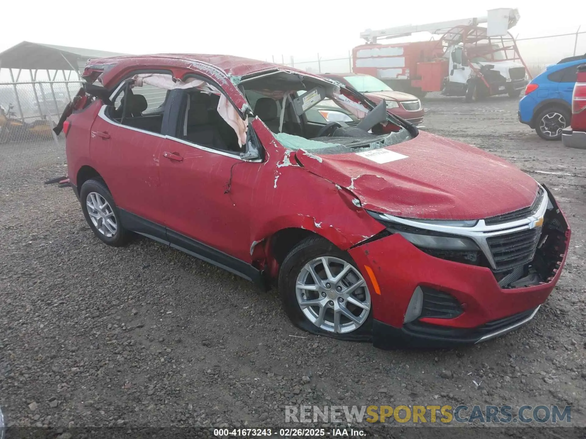 1 Photograph of a damaged car 3GNAXUEG8RL214237 CHEVROLET EQUINOX 2024