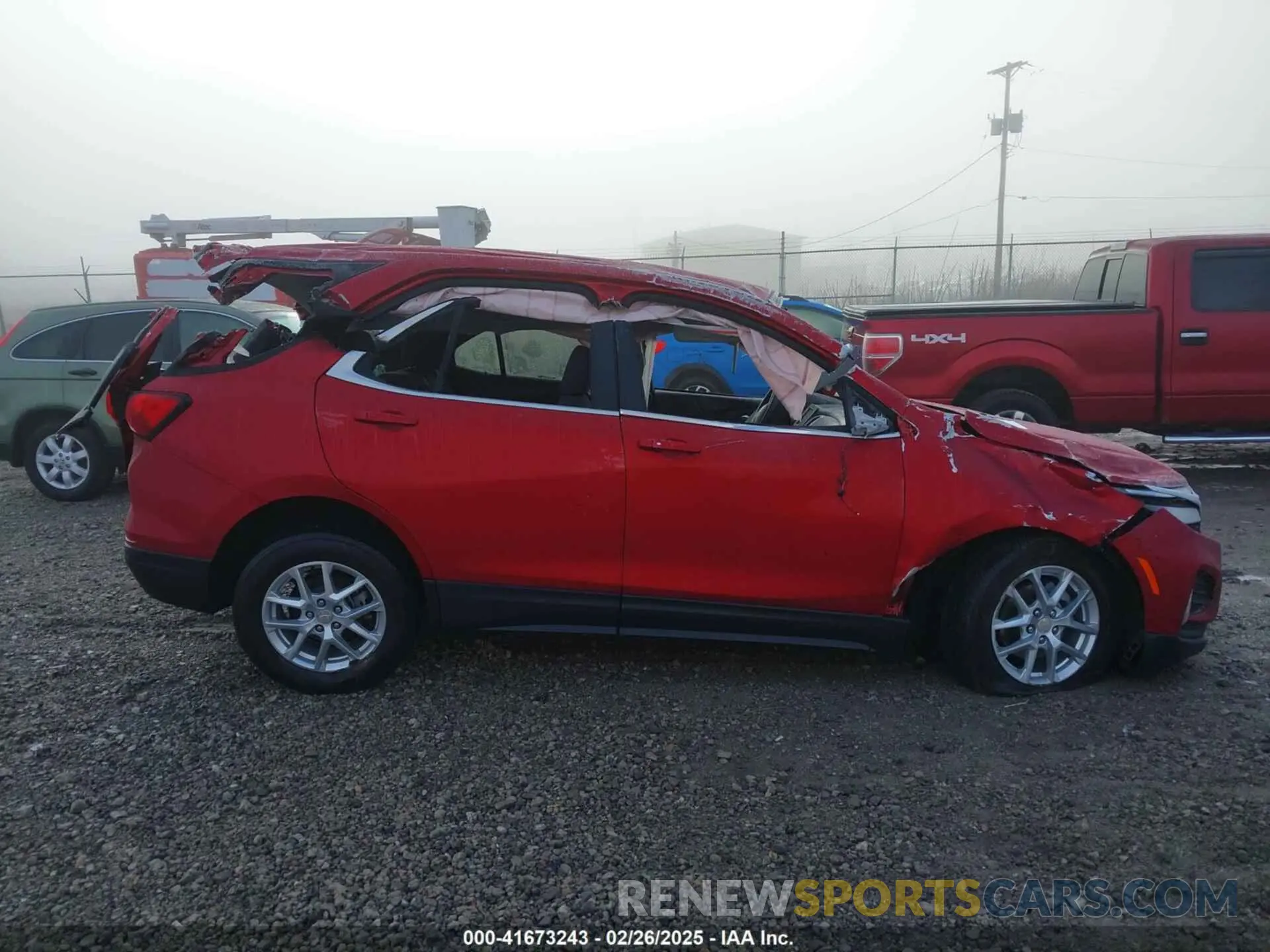 14 Photograph of a damaged car 3GNAXUEG8RL214237 CHEVROLET EQUINOX 2024