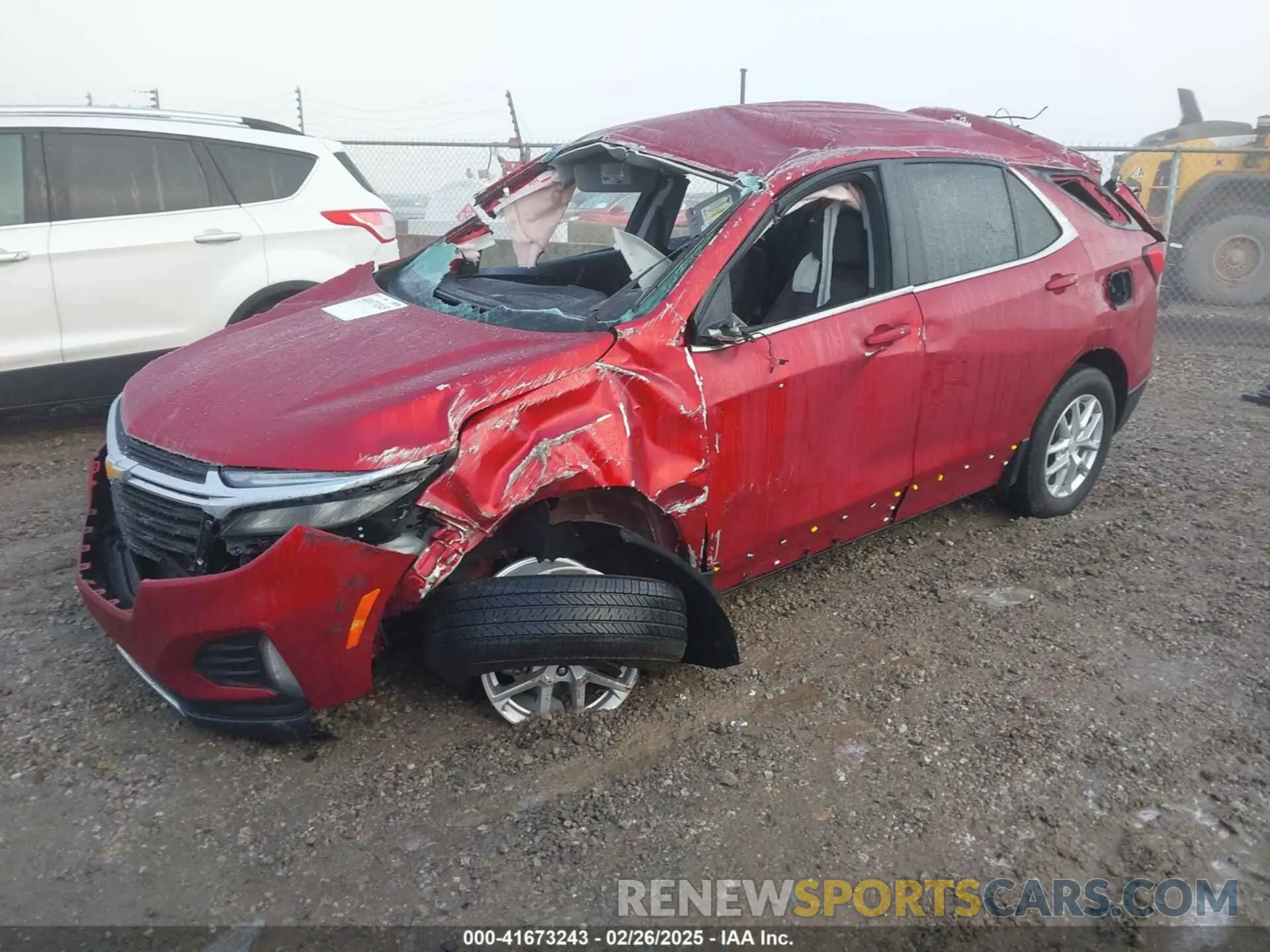 2 Photograph of a damaged car 3GNAXUEG8RL214237 CHEVROLET EQUINOX 2024