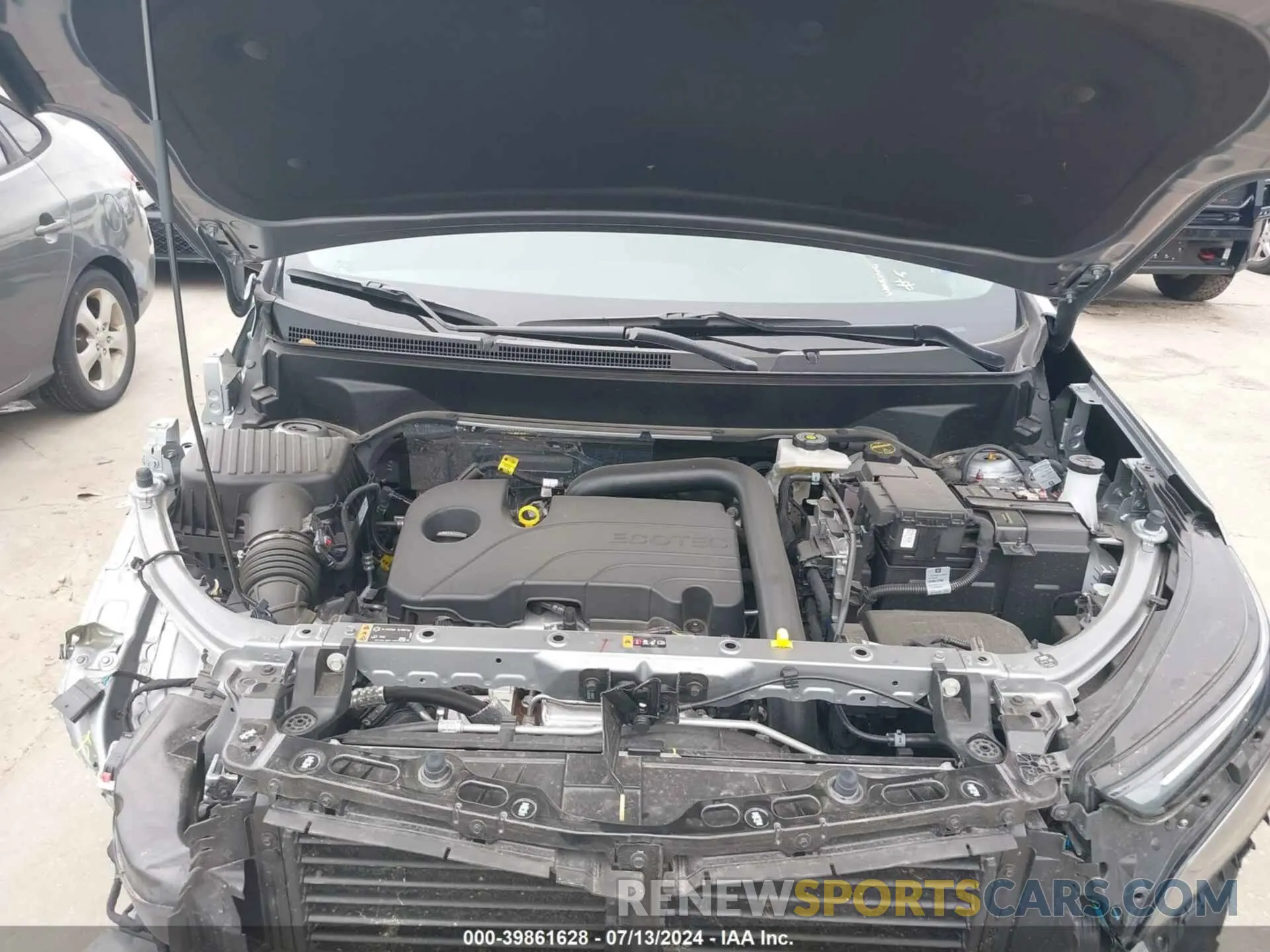 10 Photograph of a damaged car 3GNAXUEG8RL244287 CHEVROLET EQUINOX 2024