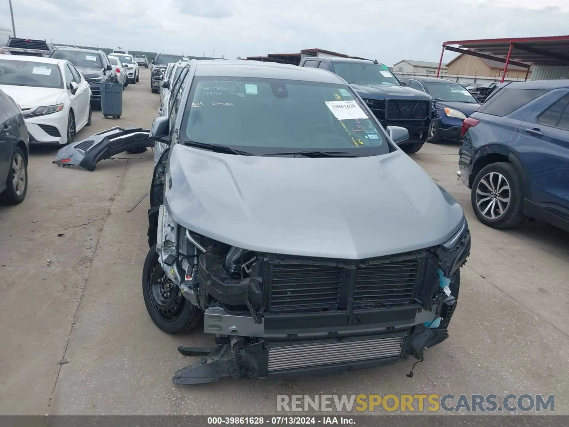 13 Photograph of a damaged car 3GNAXUEG8RL244287 CHEVROLET EQUINOX 2024