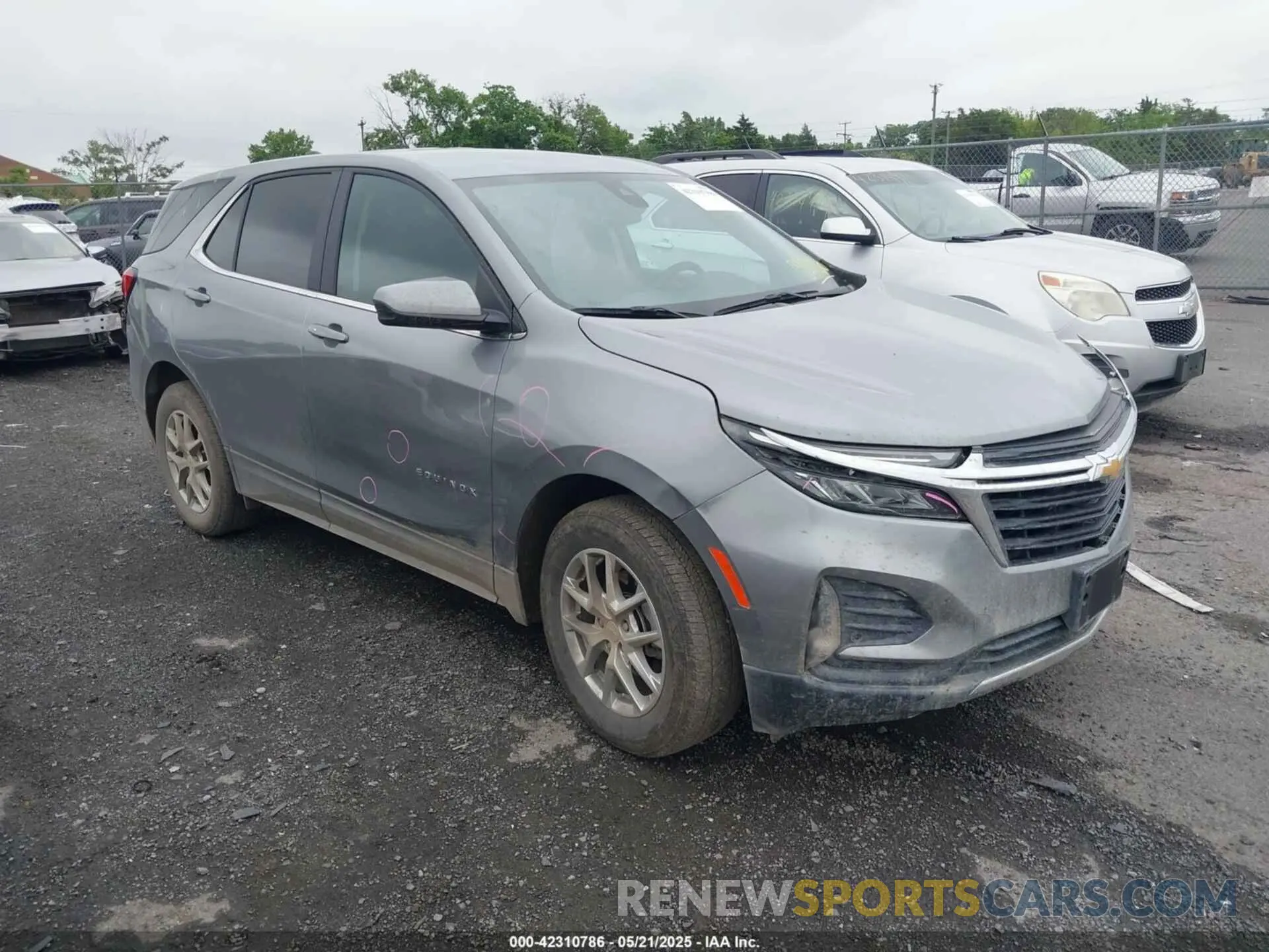 1 Photograph of a damaged car 3GNAXUEG8RL350206 CHEVROLET EQUINOX 2024