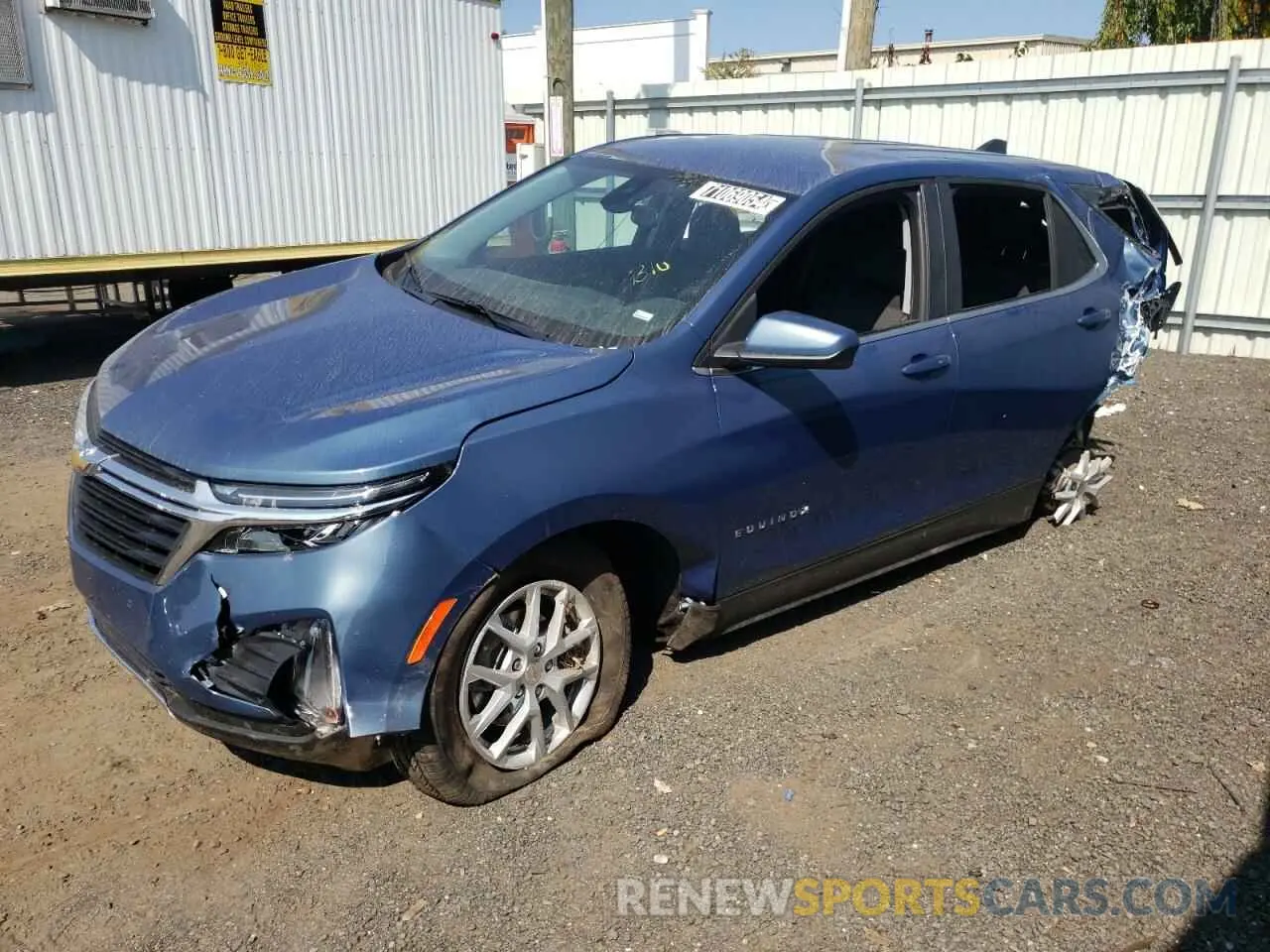 1 Photograph of a damaged car 3GNAXUEG8RL364851 CHEVROLET EQUINOX 2024