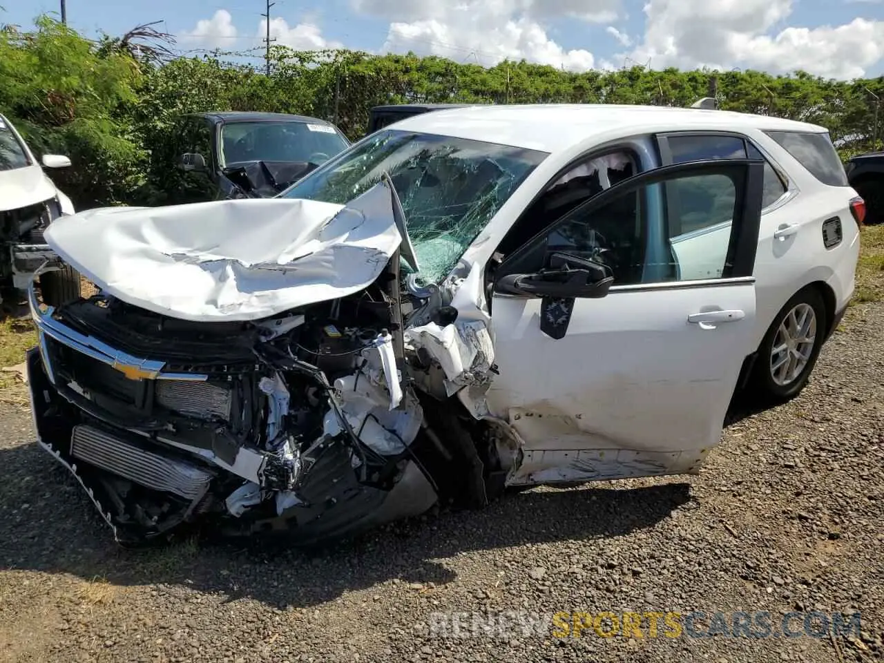 1 Photograph of a damaged car 3GNAXUEG8RS142607 CHEVROLET EQUINOX 2024