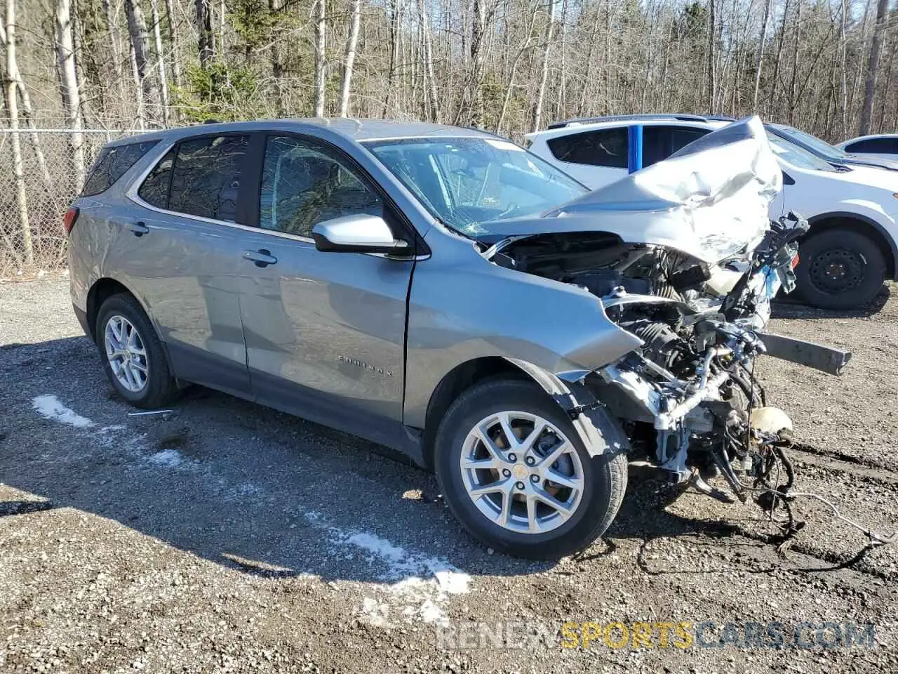 4 Photograph of a damaged car 3GNAXUEG8RS174277 CHEVROLET EQUINOX 2024
