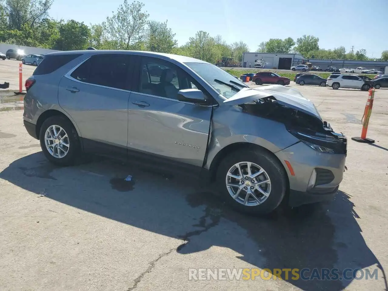 4 Photograph of a damaged car 3GNAXUEG9RL263348 CHEVROLET EQUINOX 2024
