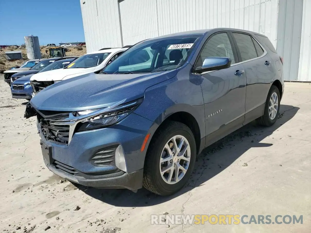 1 Photograph of a damaged car 3GNAXUEG9RL332636 CHEVROLET EQUINOX 2024