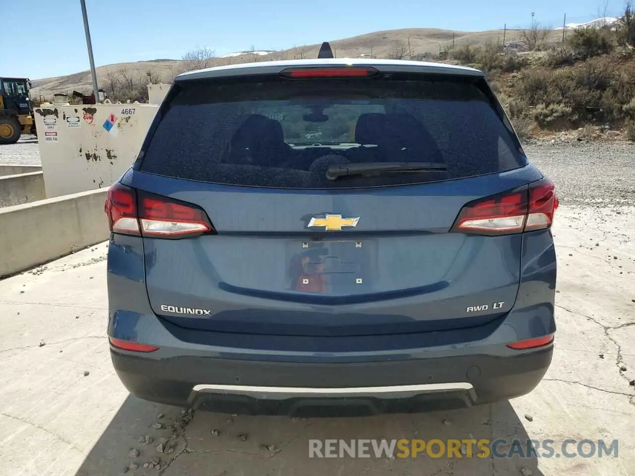 6 Photograph of a damaged car 3GNAXUEG9RL332636 CHEVROLET EQUINOX 2024