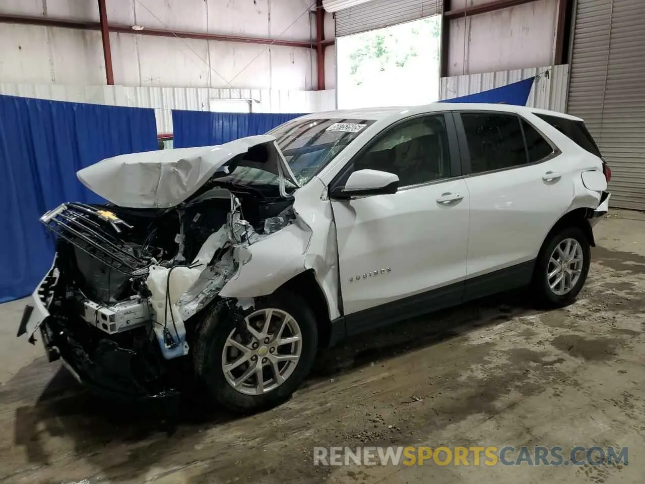 1 Photograph of a damaged car 3GNAXUEGXRL356217 CHEVROLET EQUINOX 2024