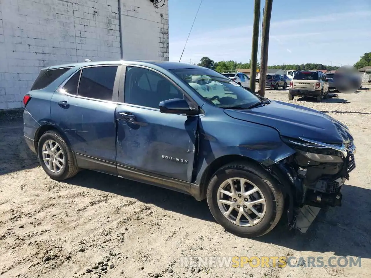 4 Photograph of a damaged car 3GNAXUEGXRL359098 CHEVROLET EQUINOX 2024