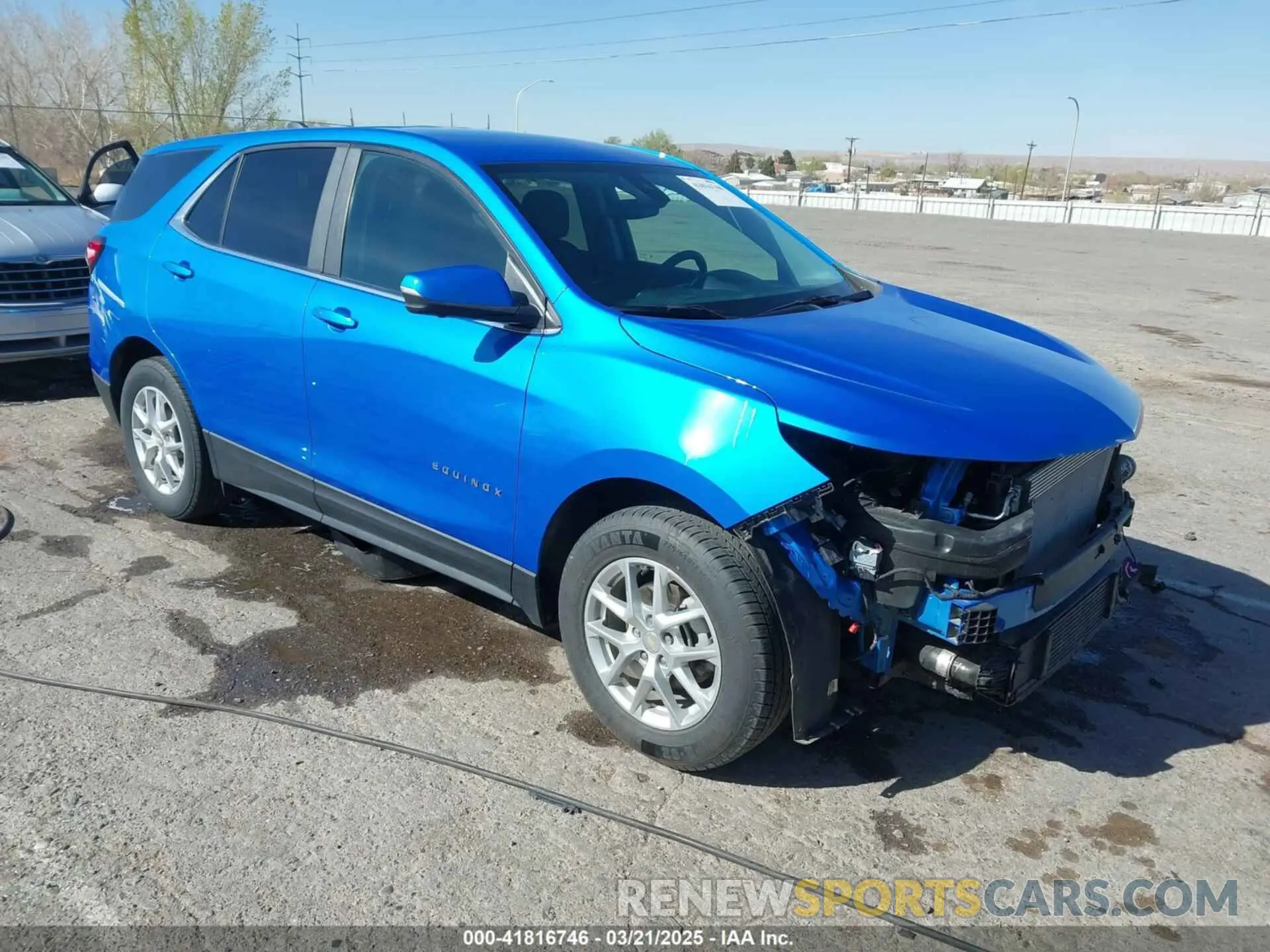 1 Photograph of a damaged car 3GNAXUEGXRS114467 CHEVROLET EQUINOX 2024