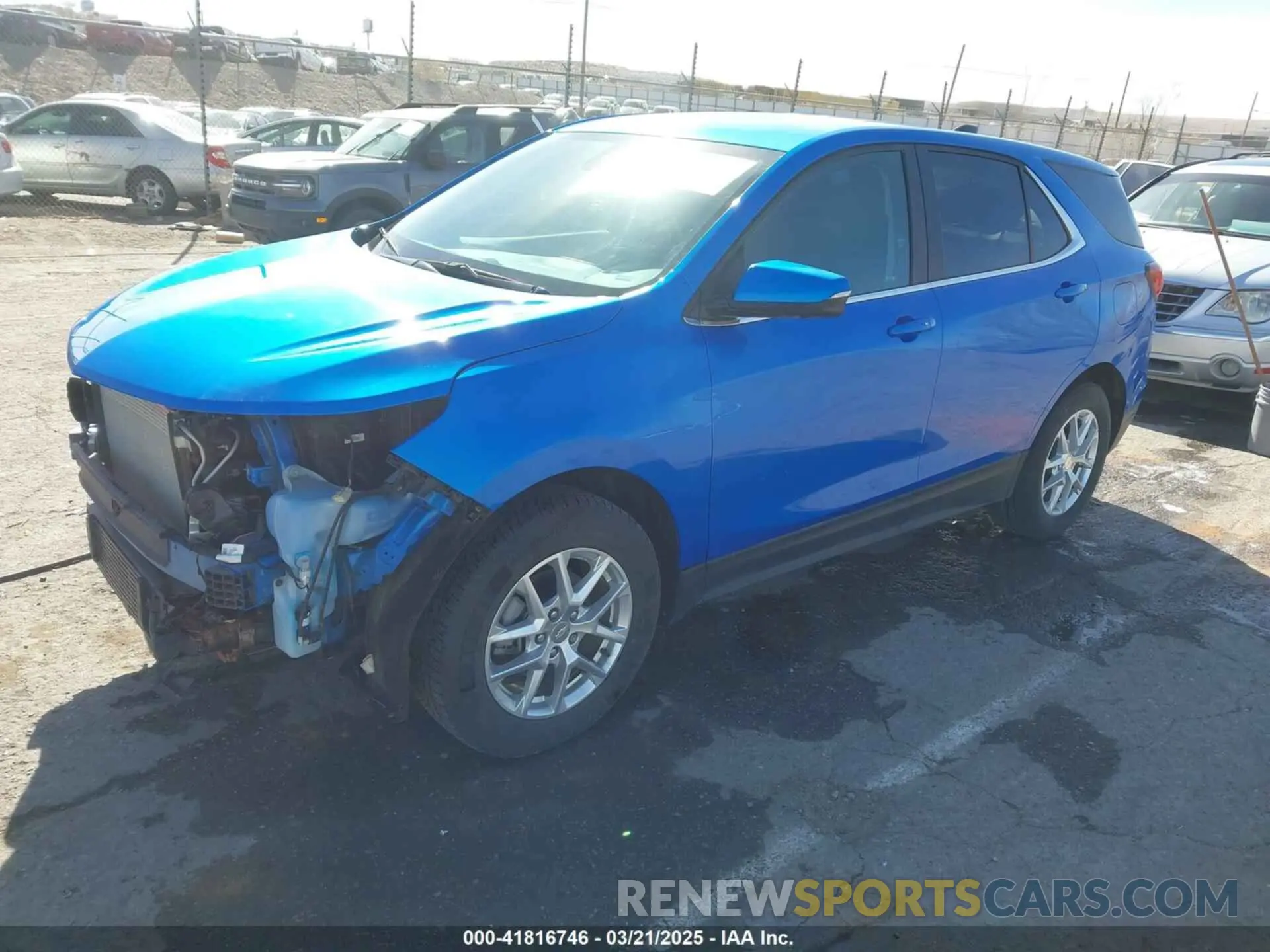 2 Photograph of a damaged car 3GNAXUEGXRS114467 CHEVROLET EQUINOX 2024