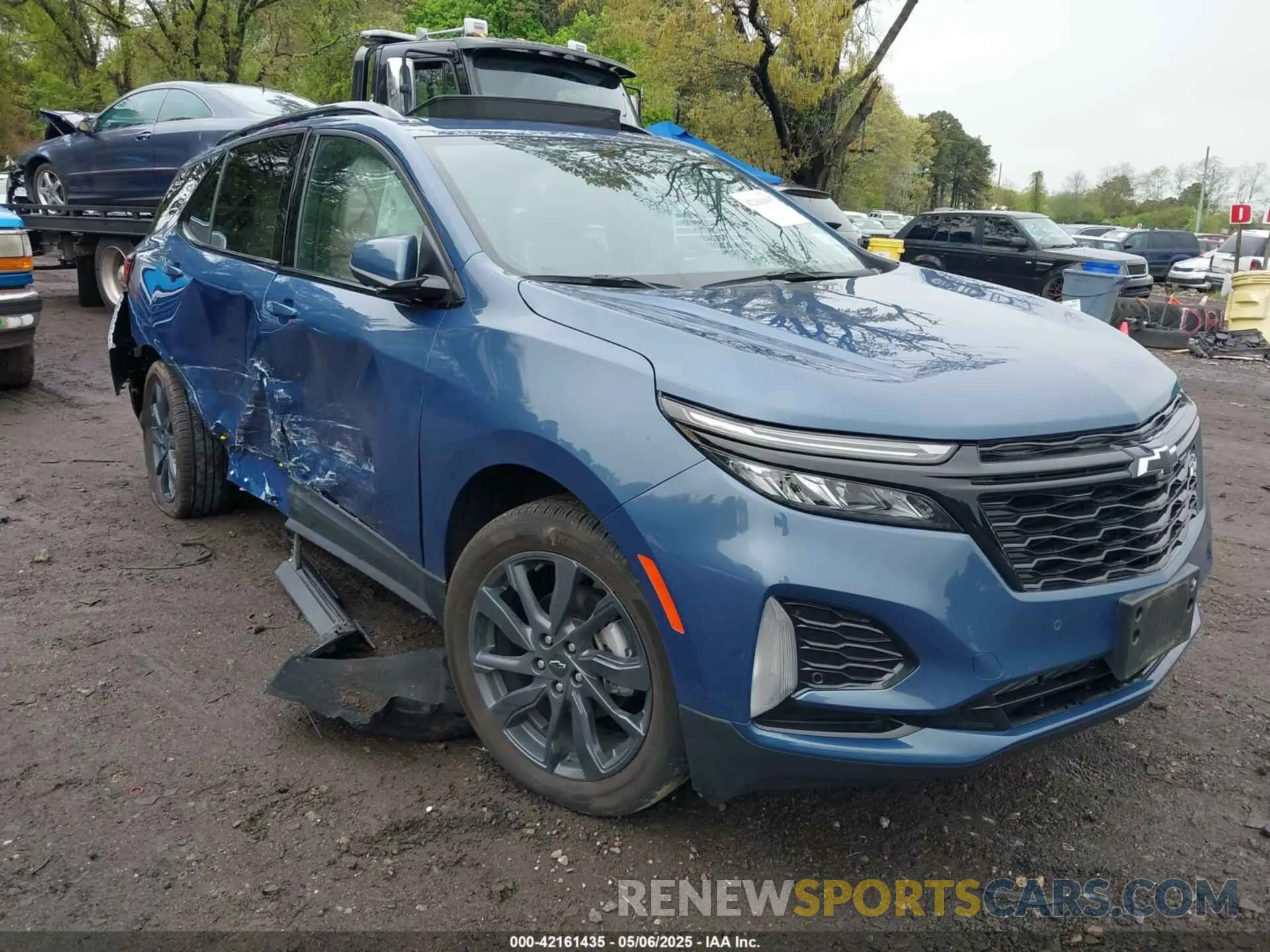1 Photograph of a damaged car 3GNAXWEG0RL129386 CHEVROLET EQUINOX 2024