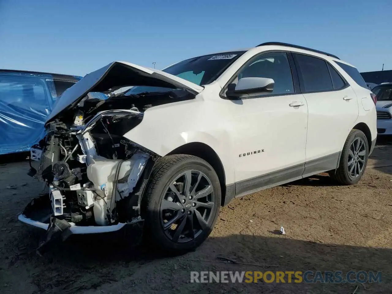 1 Photograph of a damaged car 3GNAXWEG1RL222515 CHEVROLET EQUINOX 2024