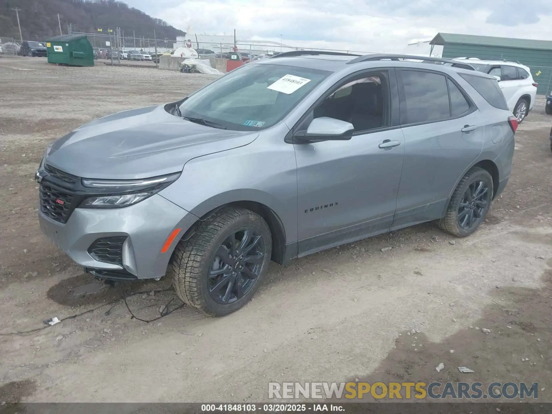 2 Photograph of a damaged car 3GNAXWEG3RL334958 CHEVROLET EQUINOX 2024