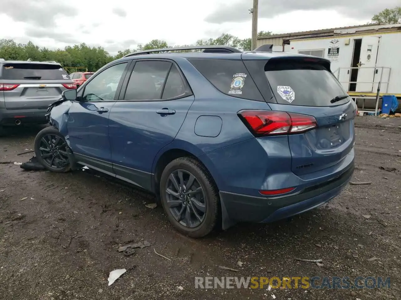 2 Photograph of a damaged car 3GNAXWEG4RL179126 CHEVROLET EQUINOX 2024