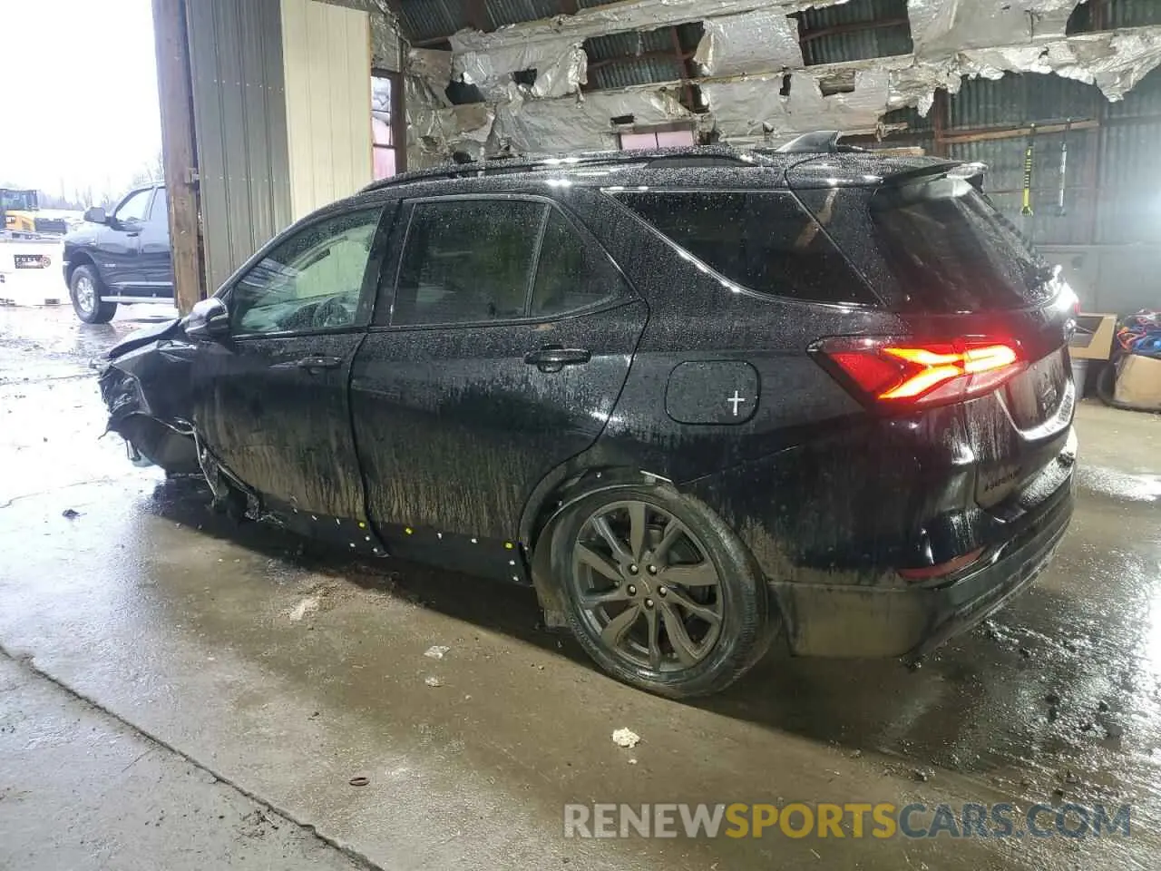 2 Photograph of a damaged car 3GNAXWEG5RL361711 CHEVROLET EQUINOX 2024