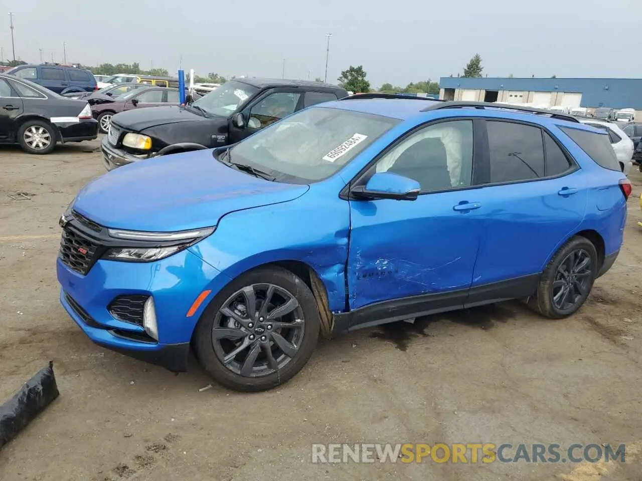 1 Photograph of a damaged car 3GNAXWEG5RS249352 CHEVROLET EQUINOX 2024