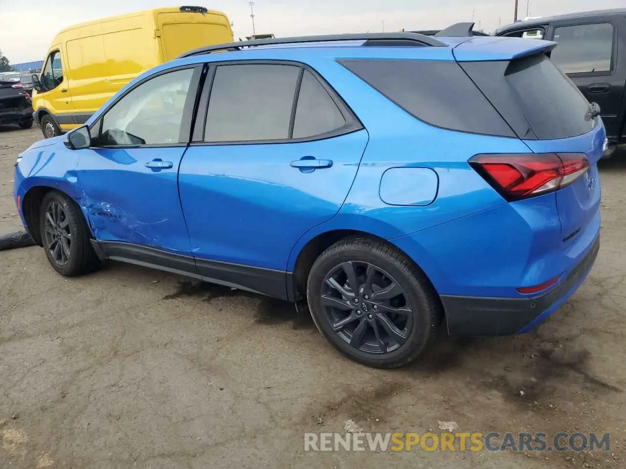 2 Photograph of a damaged car 3GNAXWEG5RS249352 CHEVROLET EQUINOX 2024