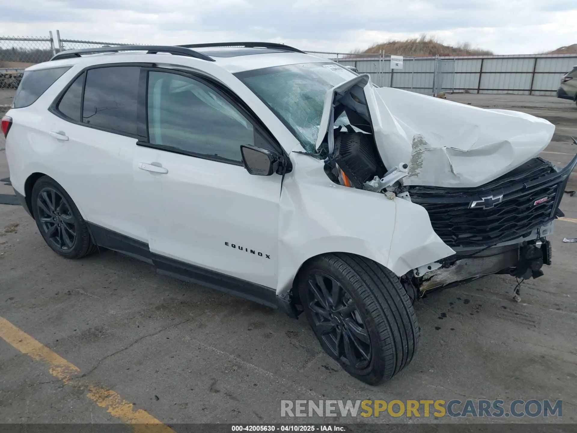 1 Photograph of a damaged car 3GNAXWEG6RS213895 CHEVROLET EQUINOX 2024