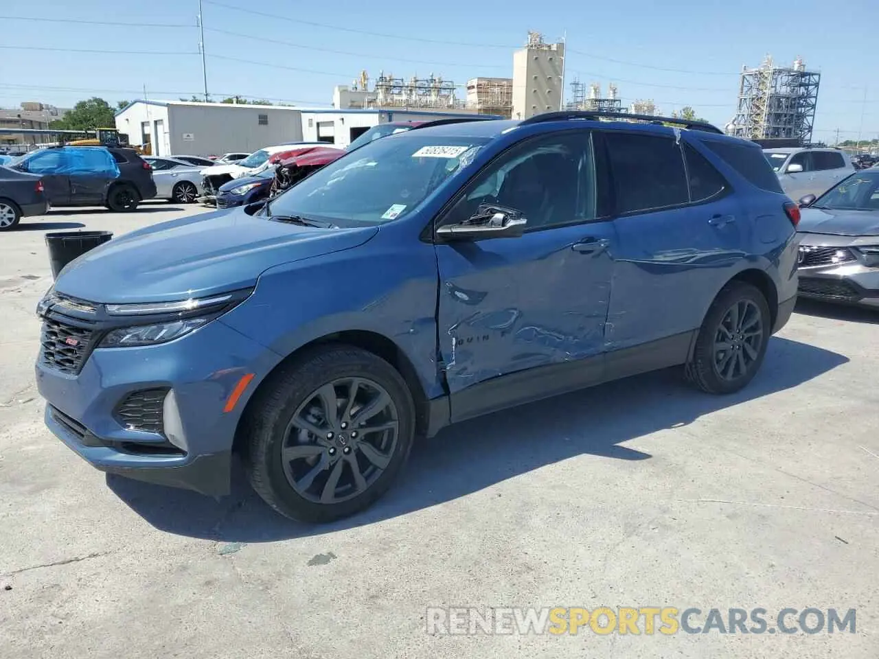 1 Photograph of a damaged car 3GNAXWEG7RL117347 CHEVROLET EQUINOX 2024
