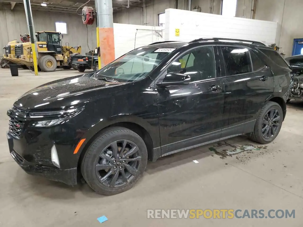 1 Photograph of a damaged car 3GNAXWEG7RL197166 CHEVROLET EQUINOX 2024