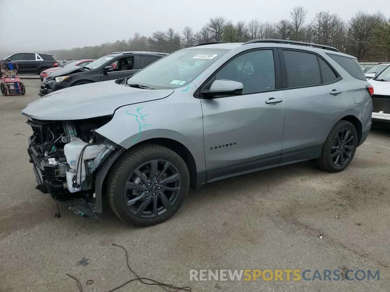 1 Photograph of a damaged car 3GNAXWEG7RS104880 CHEVROLET EQUINOX 2024