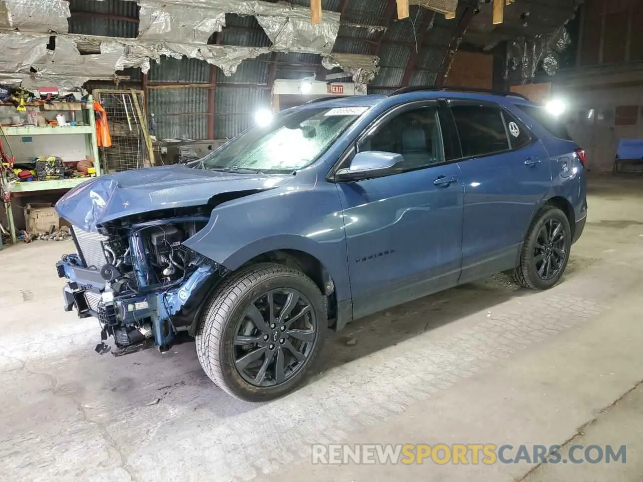 1 Photograph of a damaged car 3GNAXWEG8RL118104 CHEVROLET EQUINOX 2024