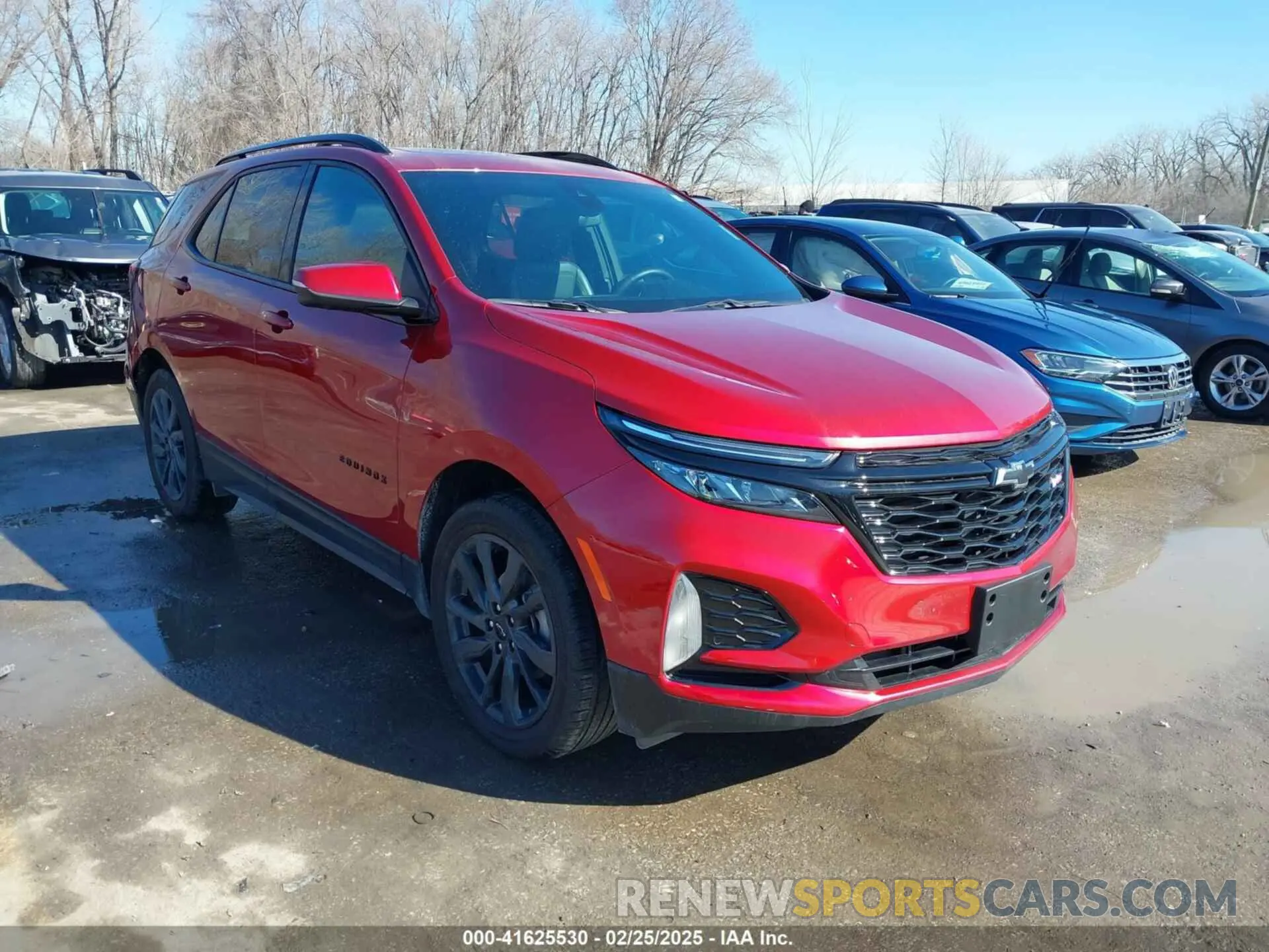 1 Photograph of a damaged car 3GNAXWEG8RL352842 CHEVROLET EQUINOX 2024