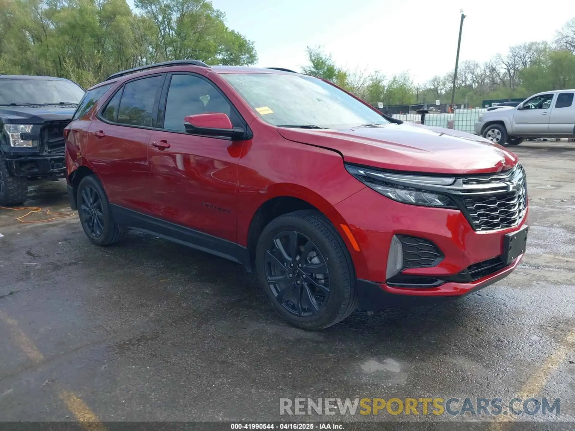 1 Photograph of a damaged car 3GNAXWEG8RS100935 CHEVROLET EQUINOX 2024