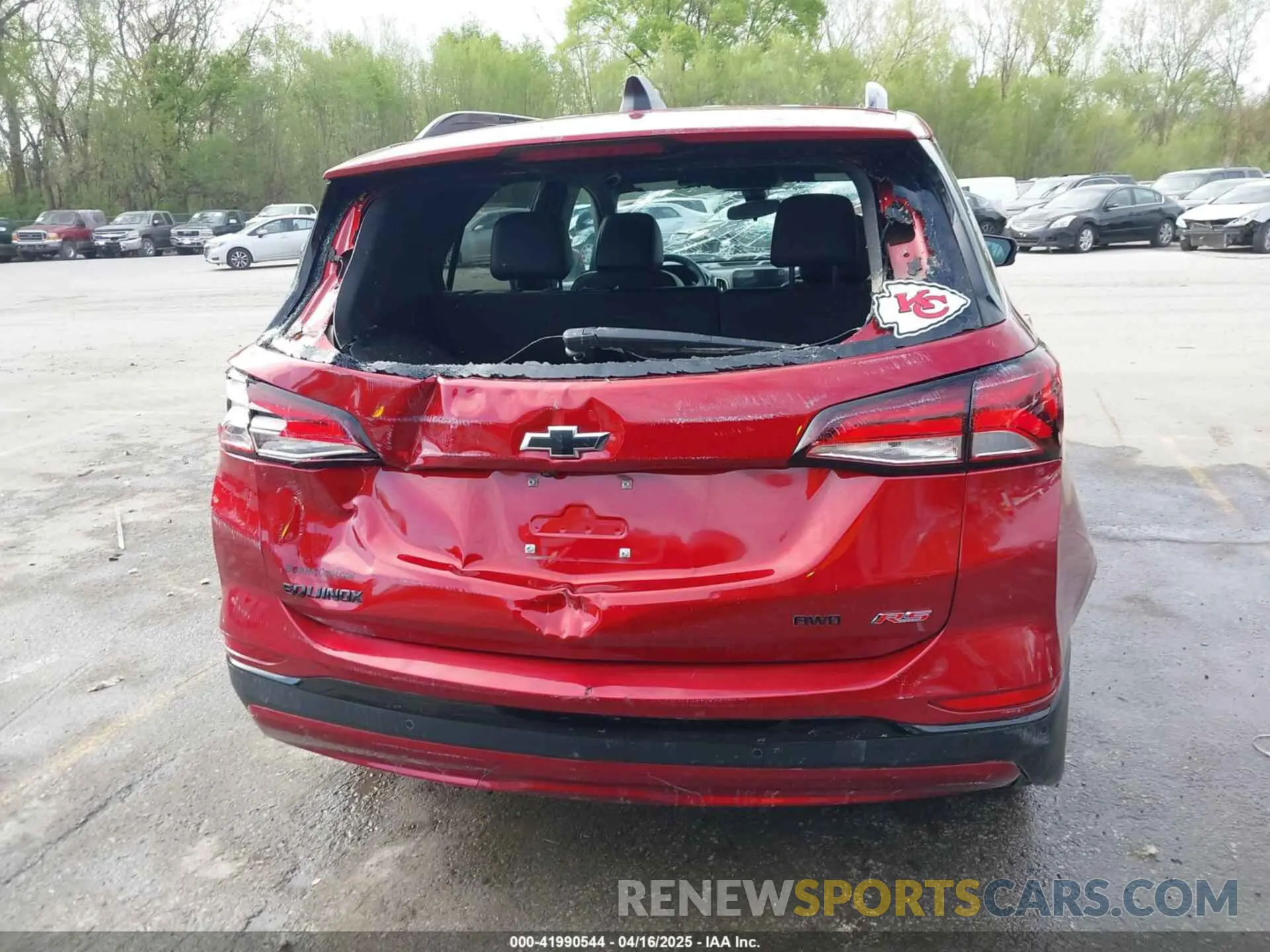16 Photograph of a damaged car 3GNAXWEG8RS100935 CHEVROLET EQUINOX 2024