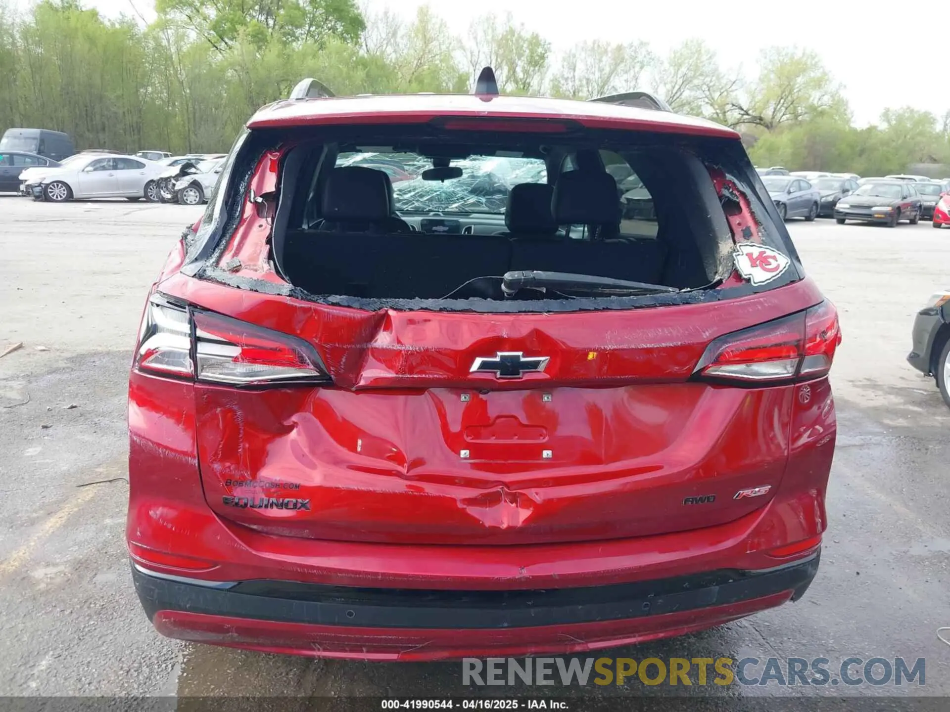 6 Photograph of a damaged car 3GNAXWEG8RS100935 CHEVROLET EQUINOX 2024