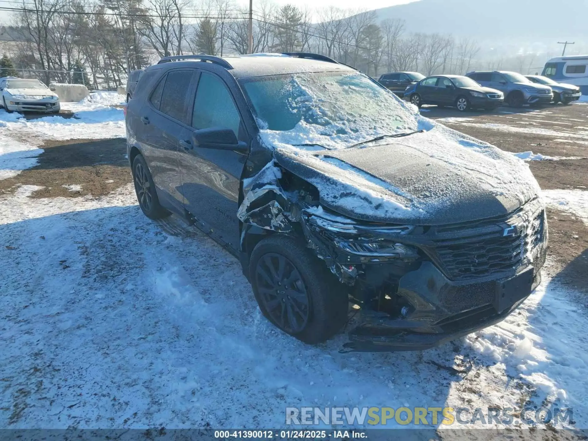 1 Photograph of a damaged car 3GNAXWEG9RL188887 CHEVROLET EQUINOX 2024