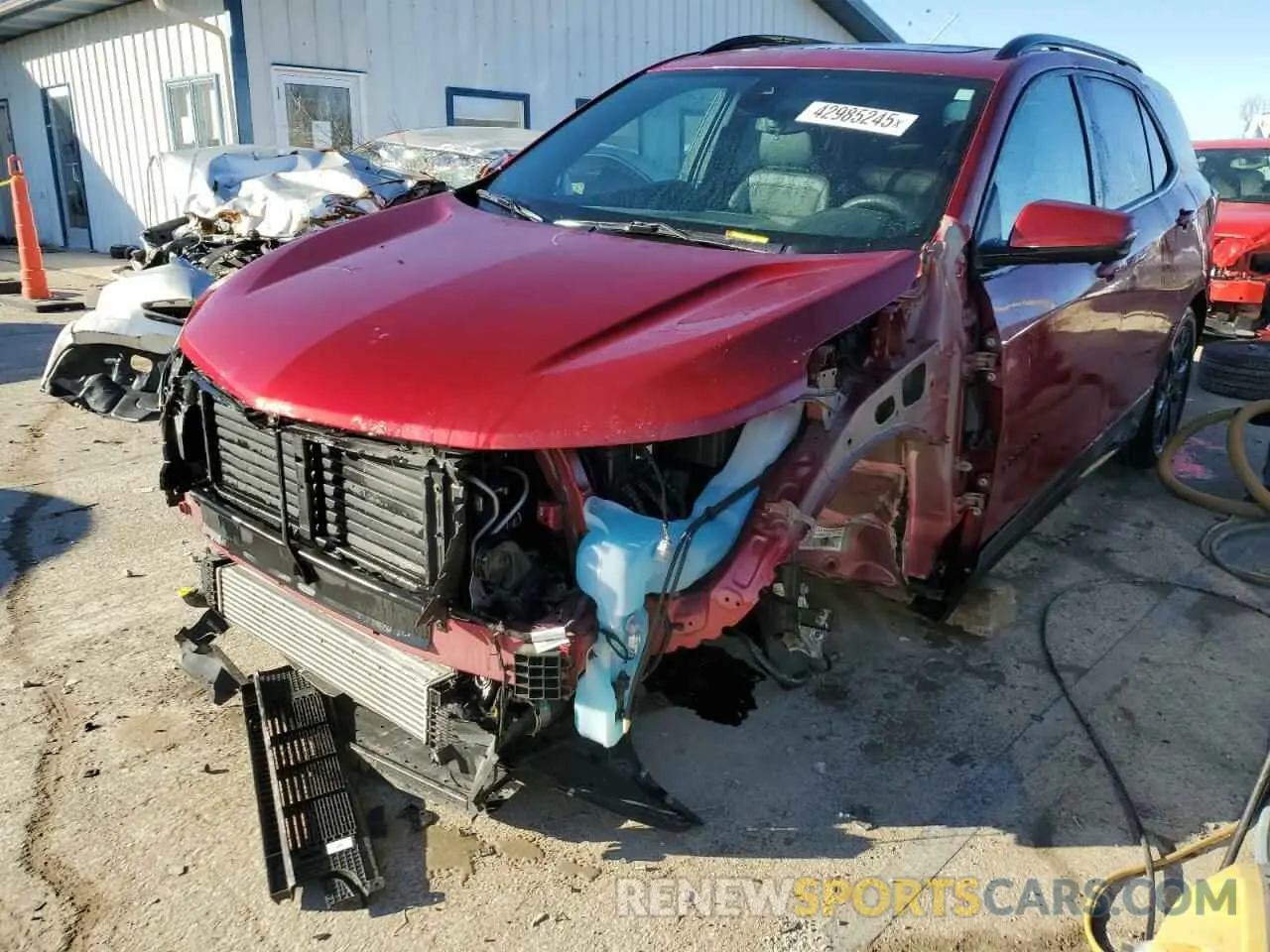 1 Photograph of a damaged car 3GNAXWEG9RS199670 CHEVROLET EQUINOX 2024